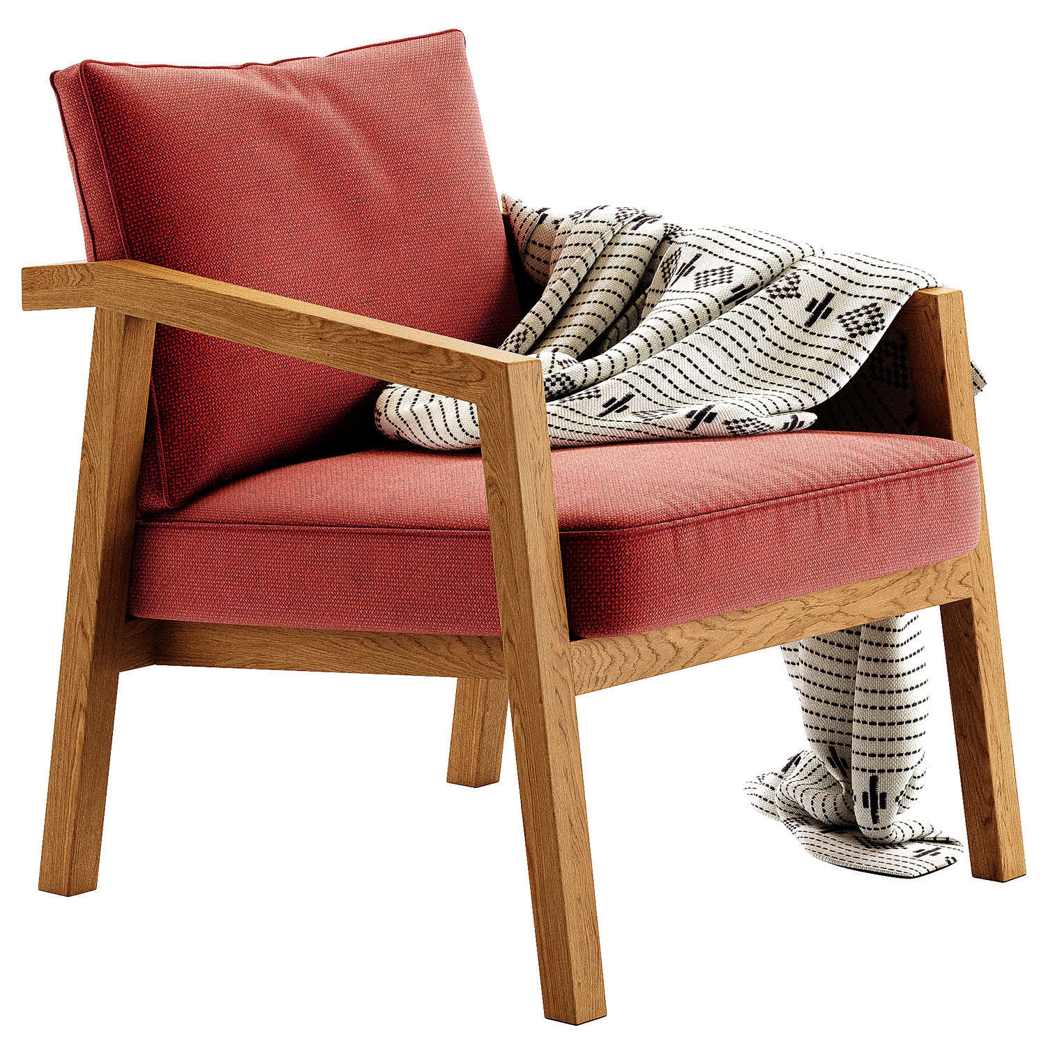 SVELTE T Easy Chair By PARLA 3D model_1