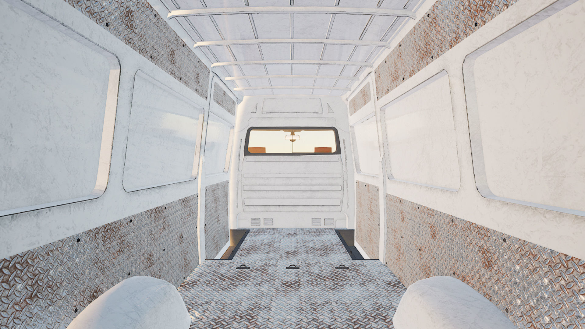 Panelvan Cars v1 - Unreal Engine Project Low-poly 3D model_7