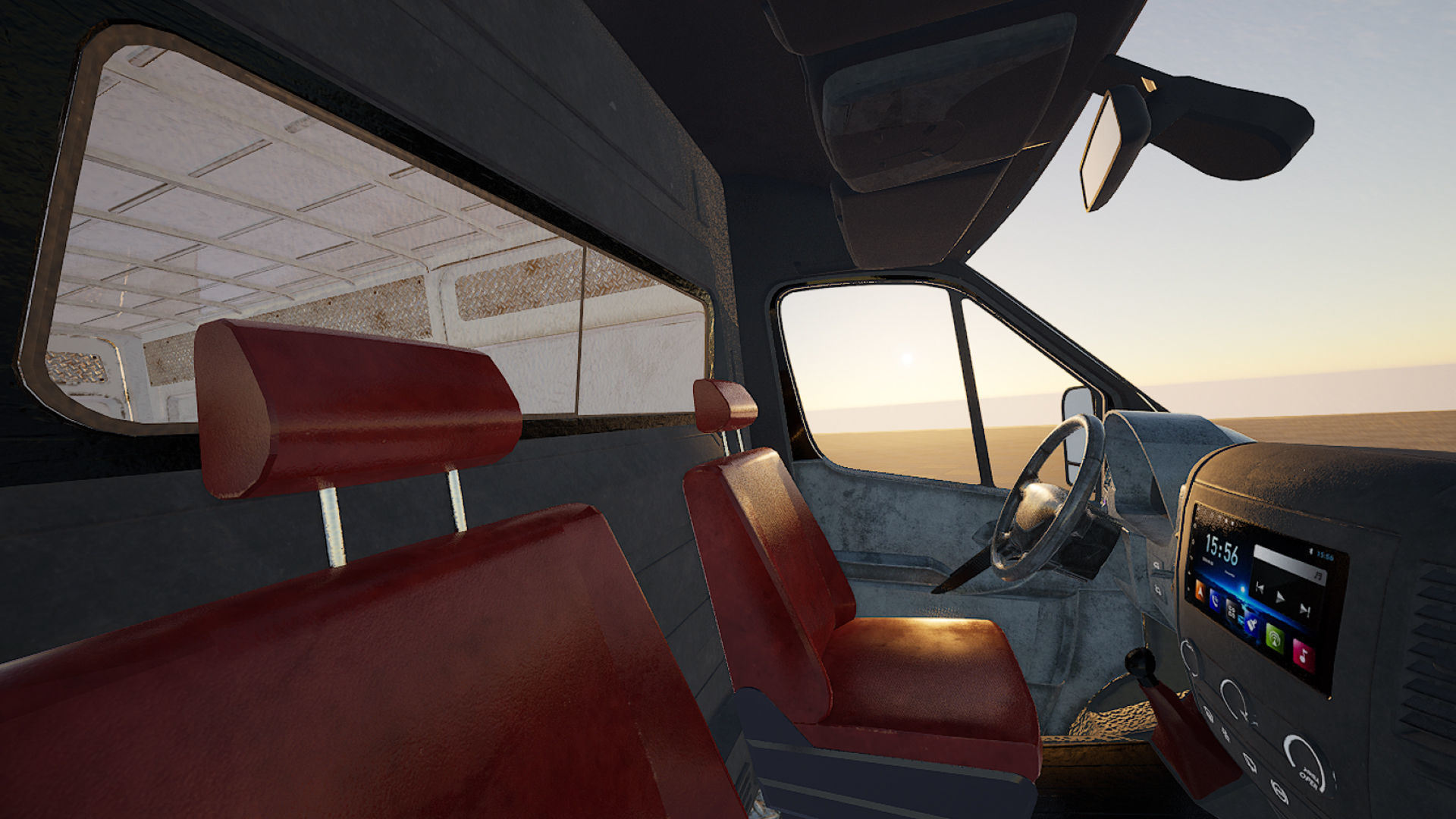 Panelvan Cars v1 - Unreal Engine Project Low-poly 3D model_10