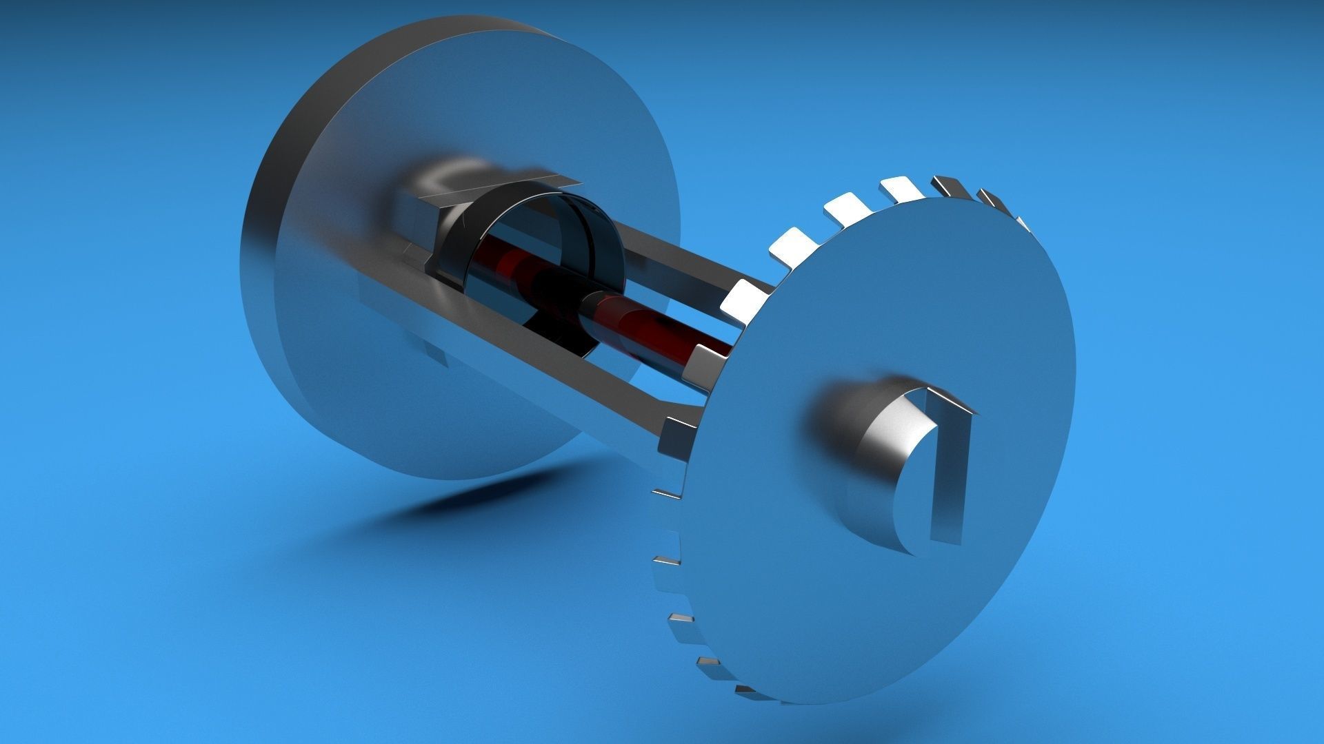 Fire Sprinkler 3D model_6