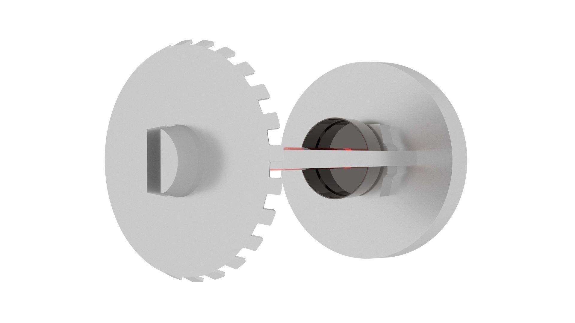 Fire Sprinkler 3D model_9