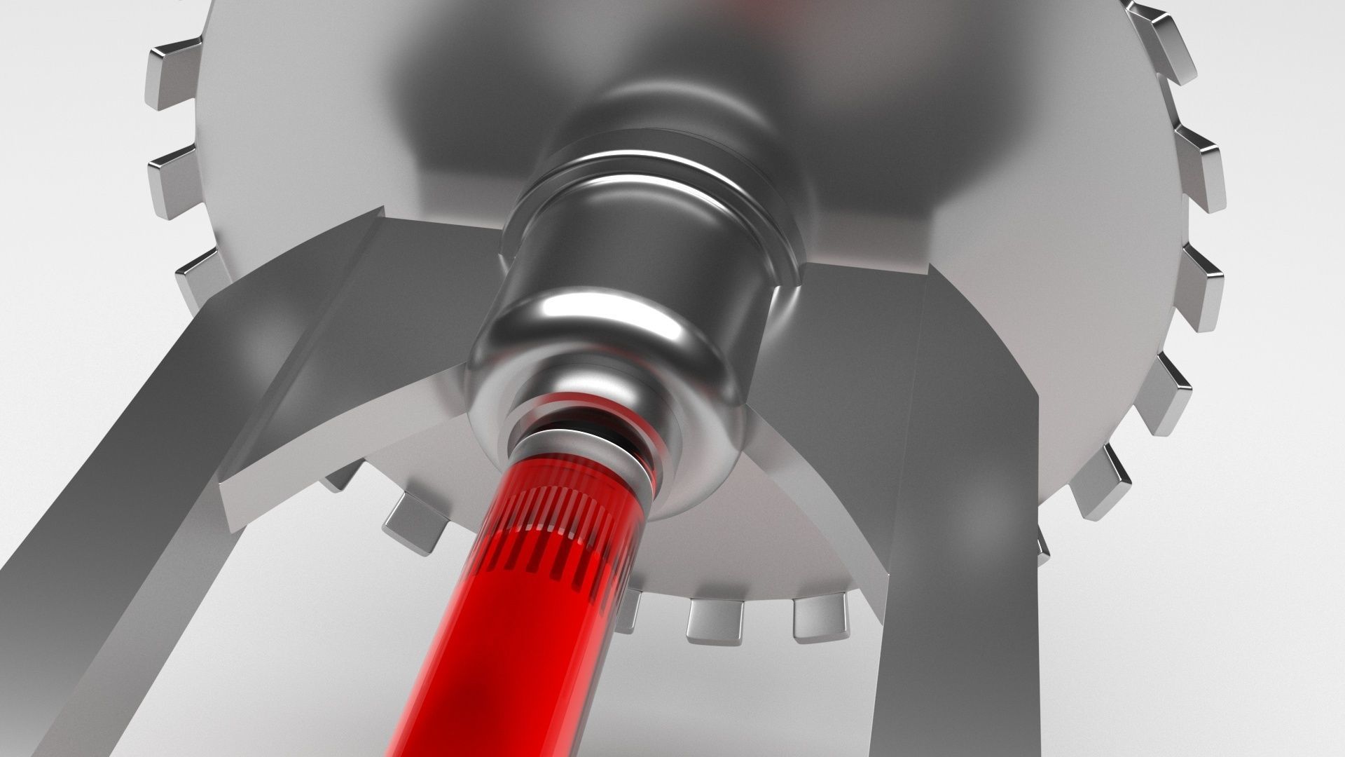 Fire Sprinkler 3D model_4