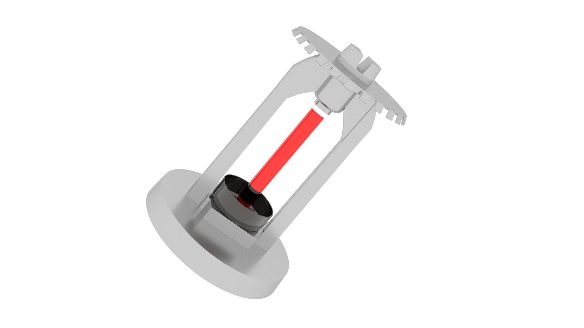 Fire Sprinkler 3D model_12