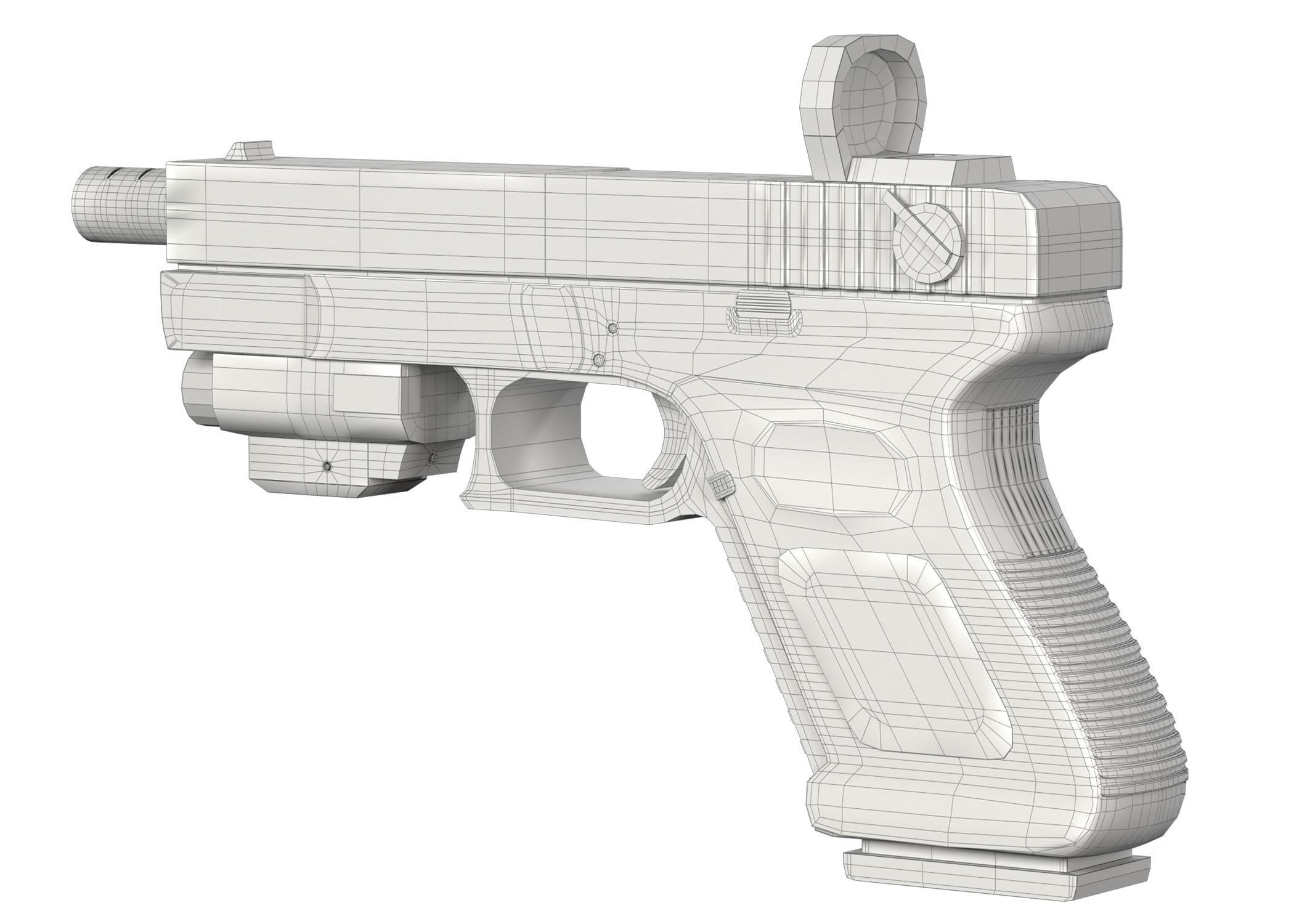 glock 19 3D model_12