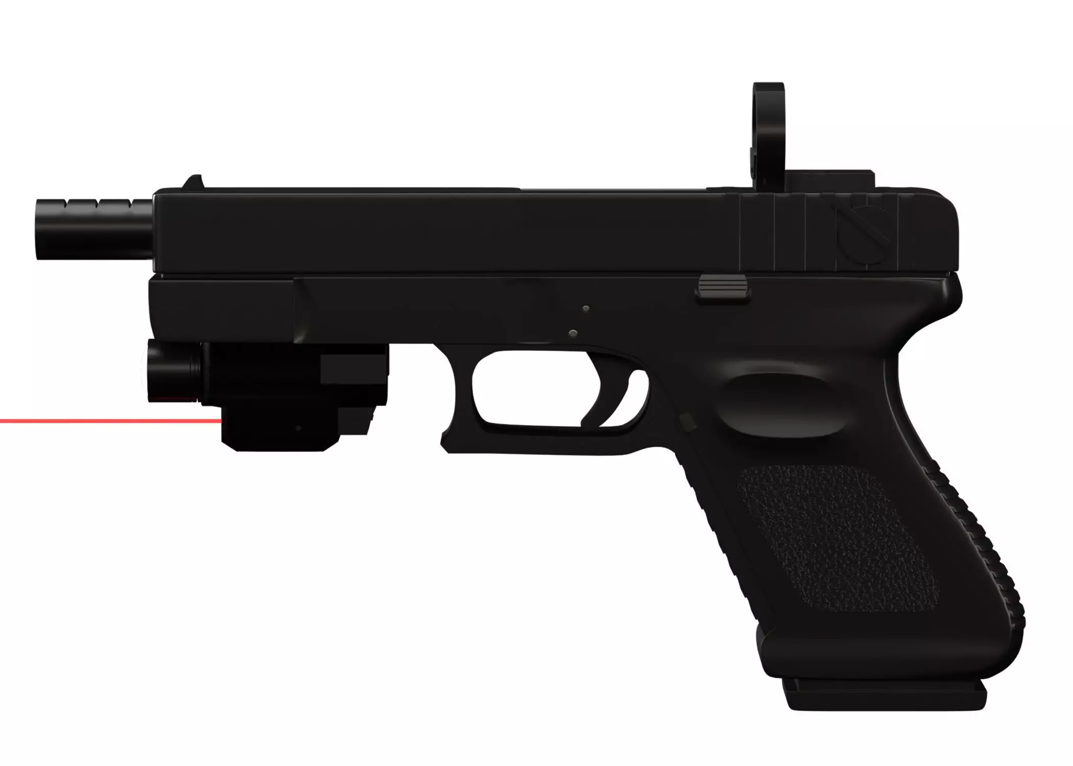 glock 19 3D model_0