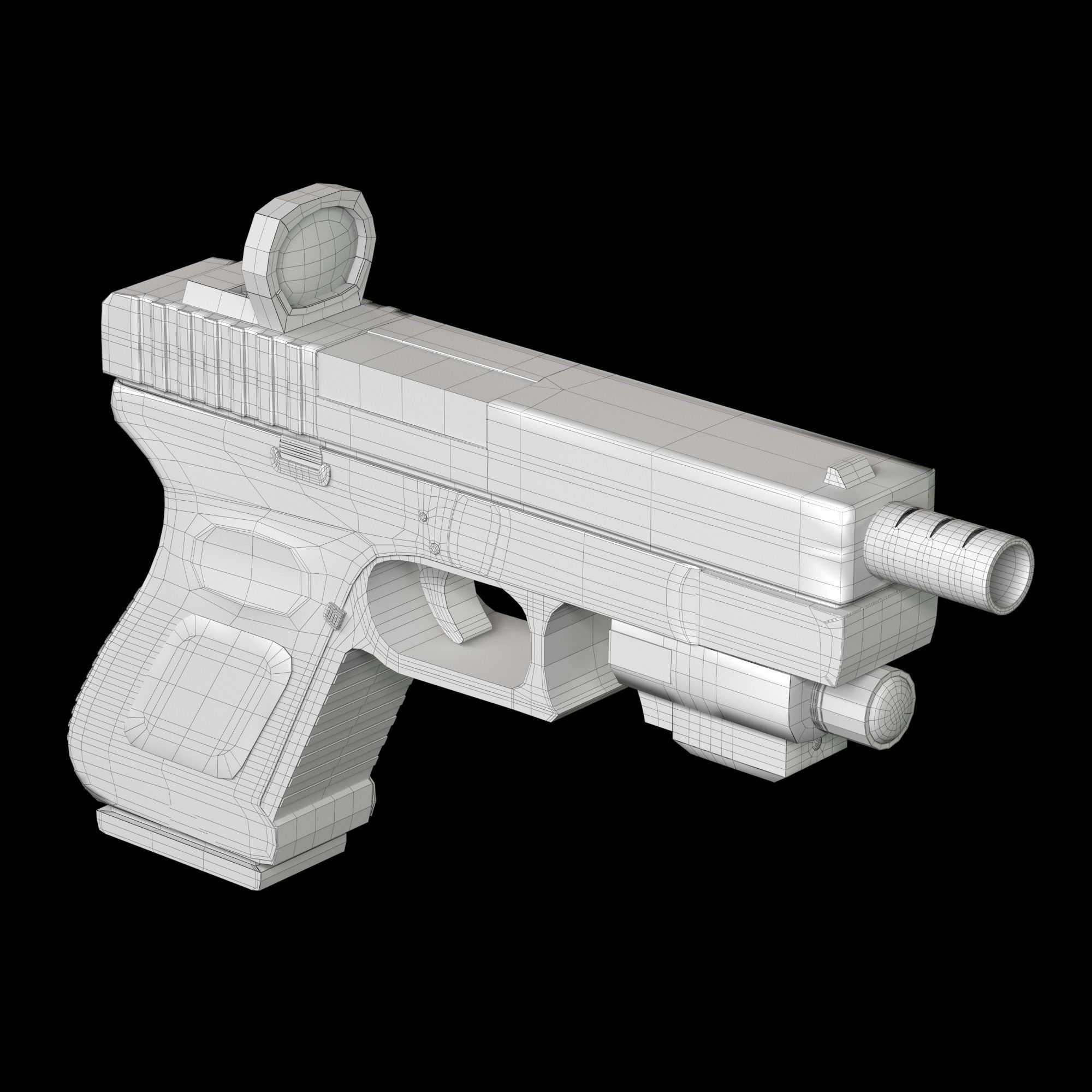glock 19 3D model_13