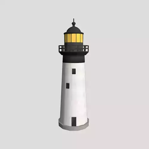 Lighthouse - Low-poly PBR Model