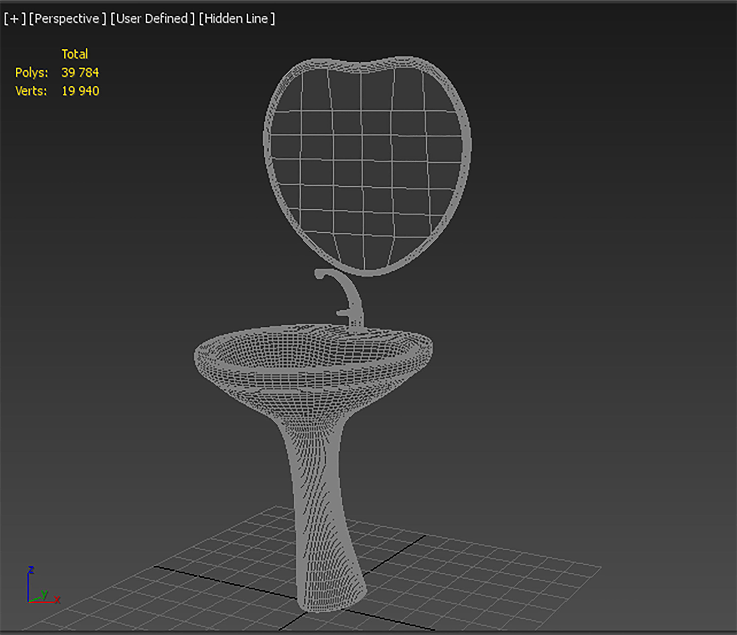 Wall-mounted toilet set 3D Model Collection_26