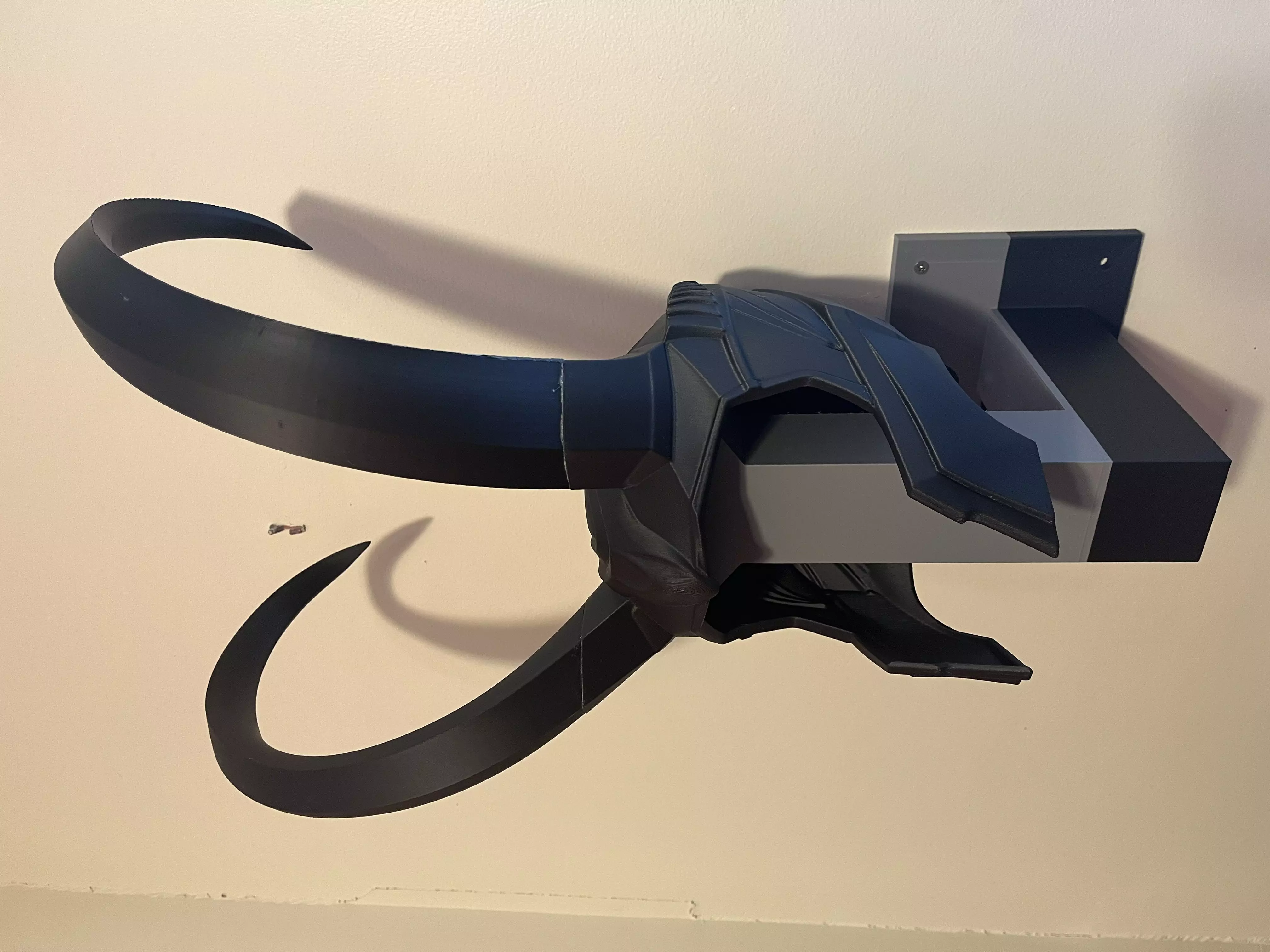 Helmet Wall Mount 3D print model_0