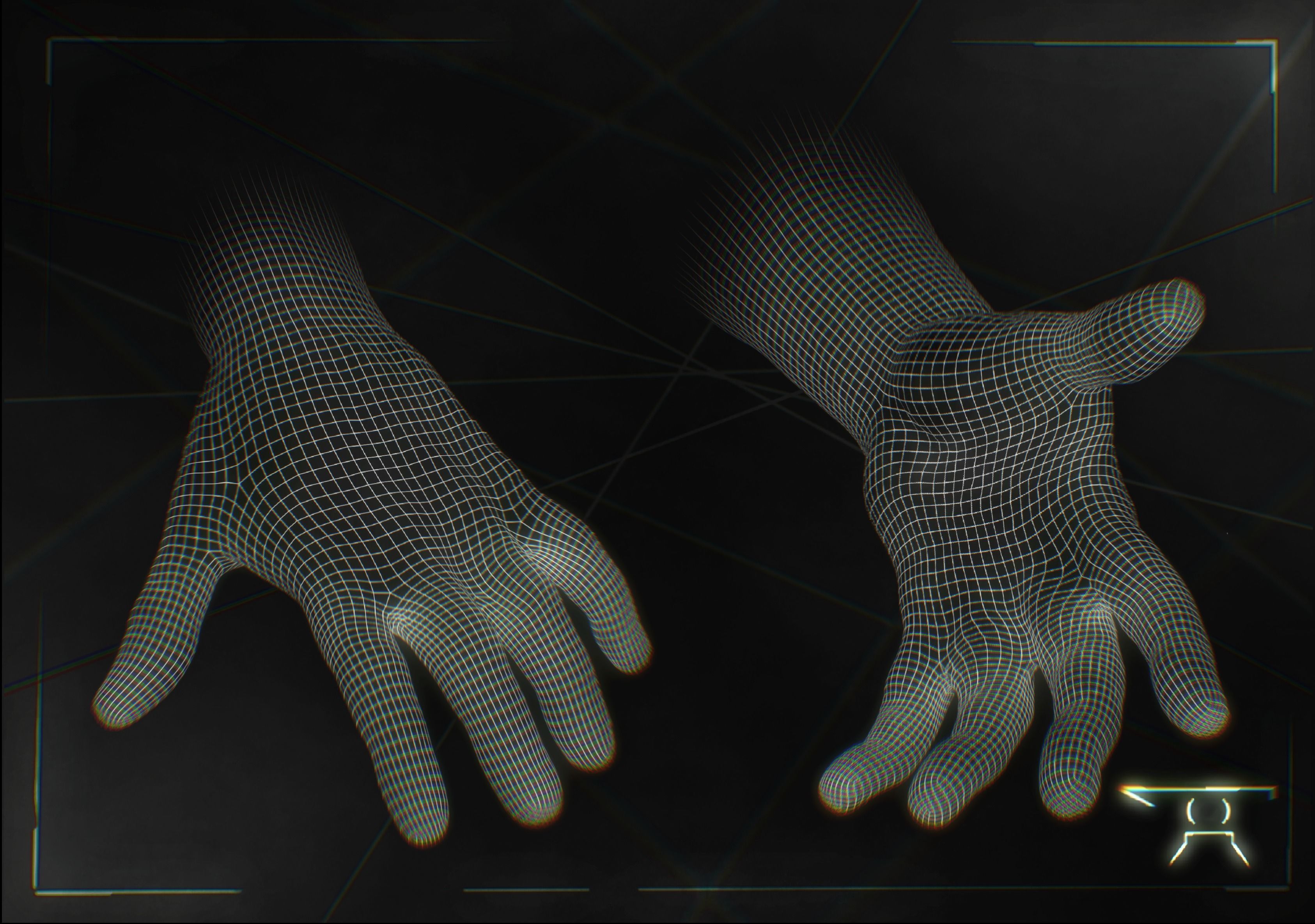 Stone Man - Animated - Rigged 3D model_9