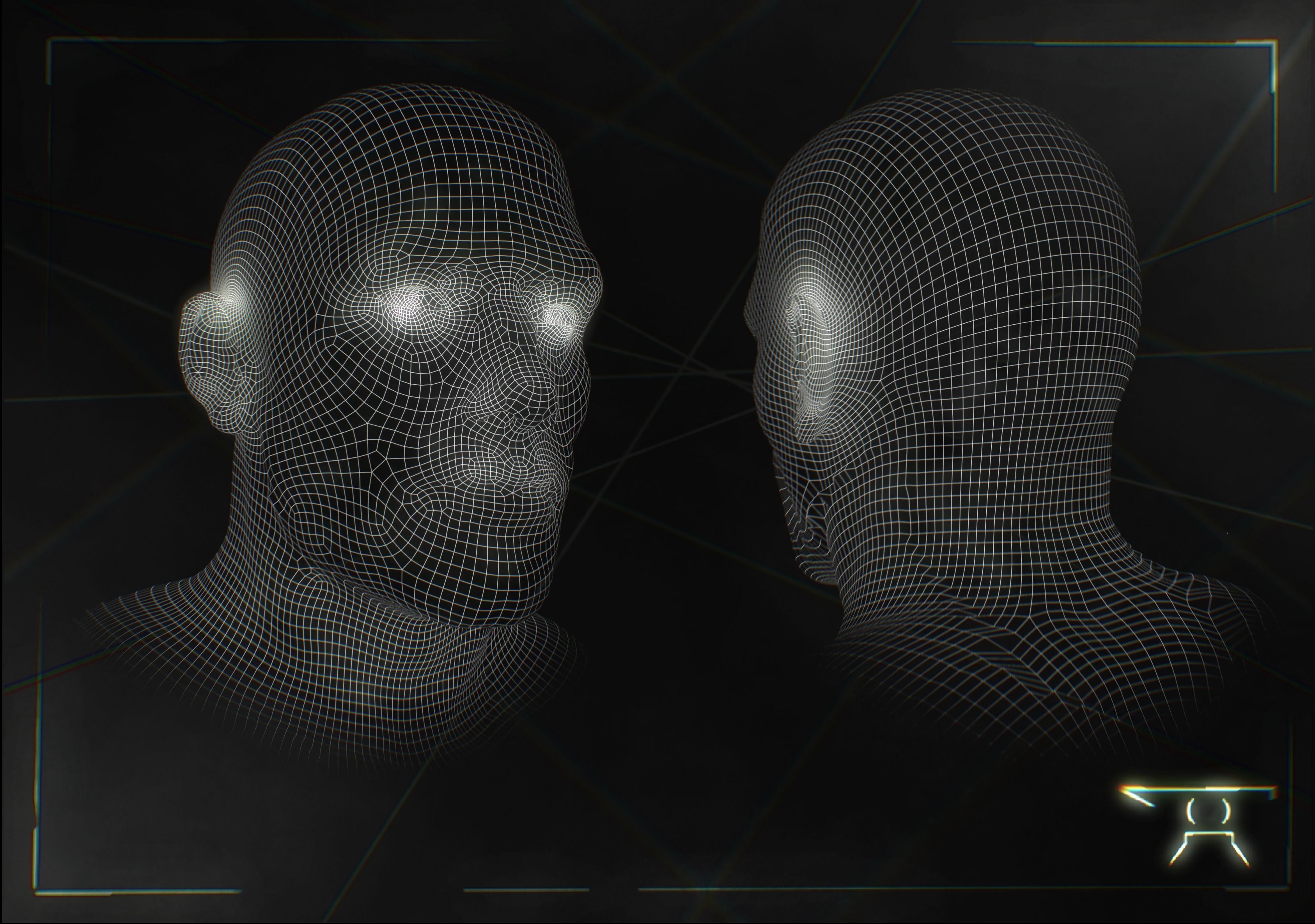 Stone Man - Animated - Rigged 3D model_11