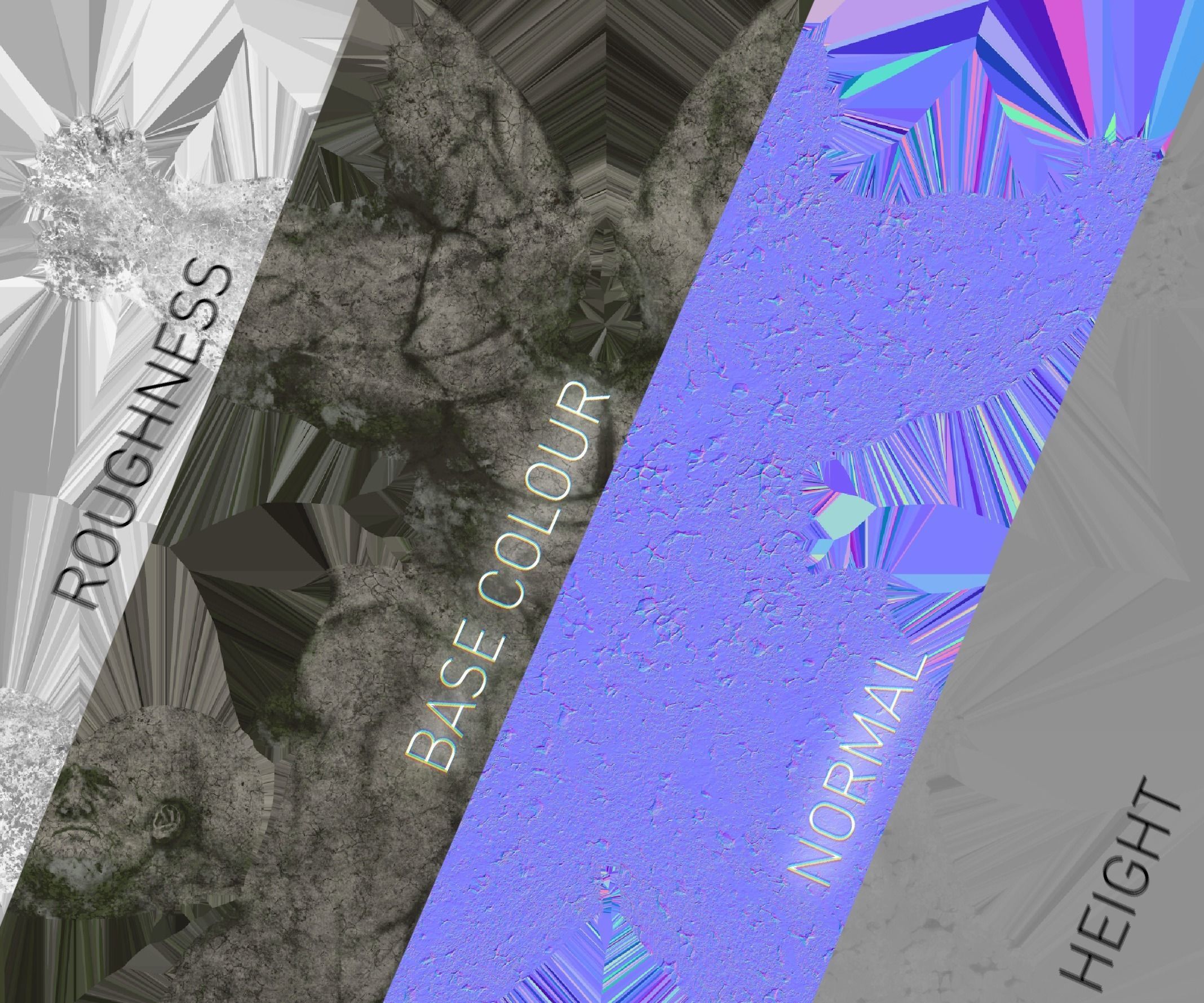 Stone Man - Animated - Rigged 3D model_12