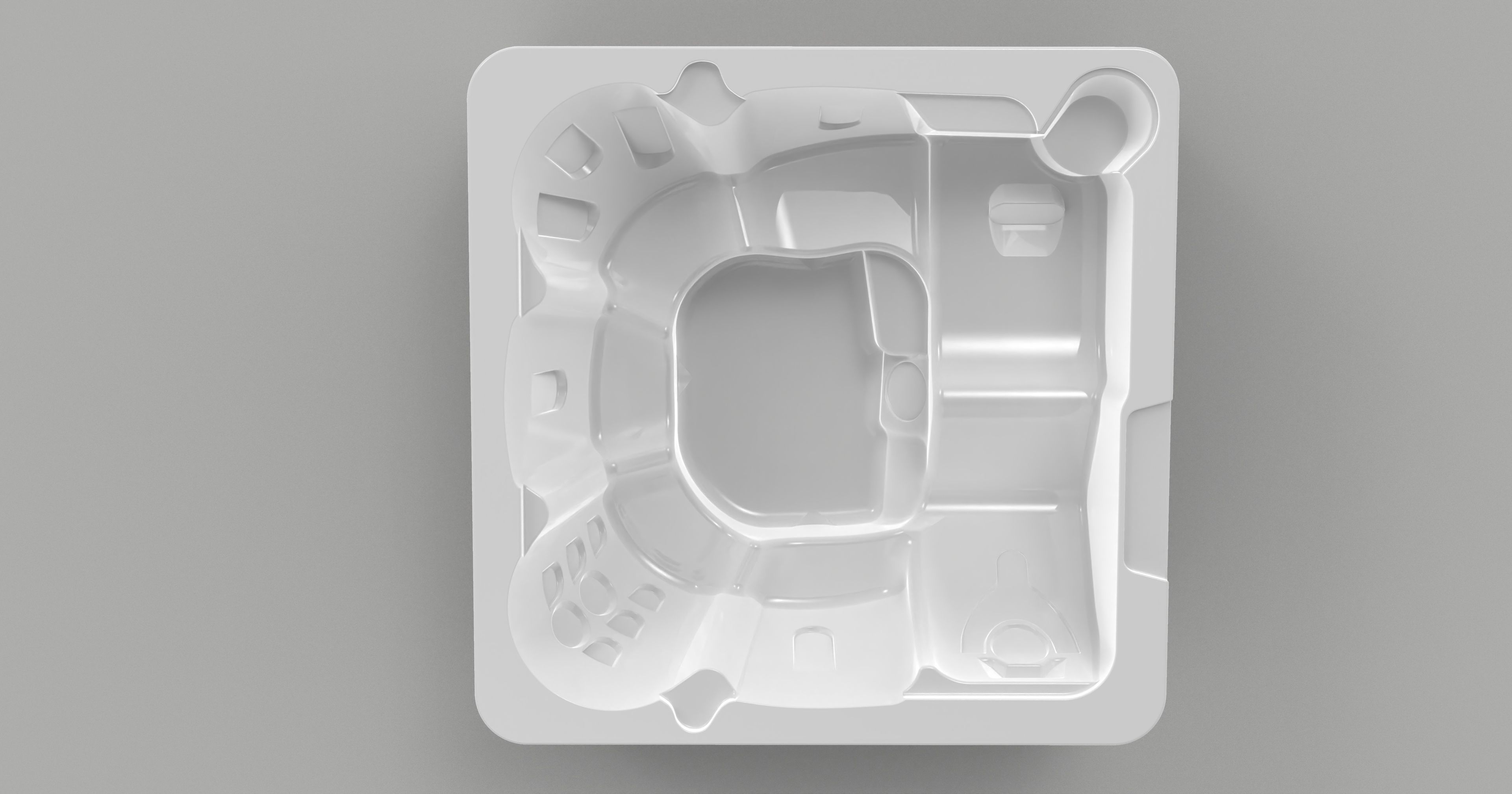 Jacuzzi Hot Tub 3D model_1