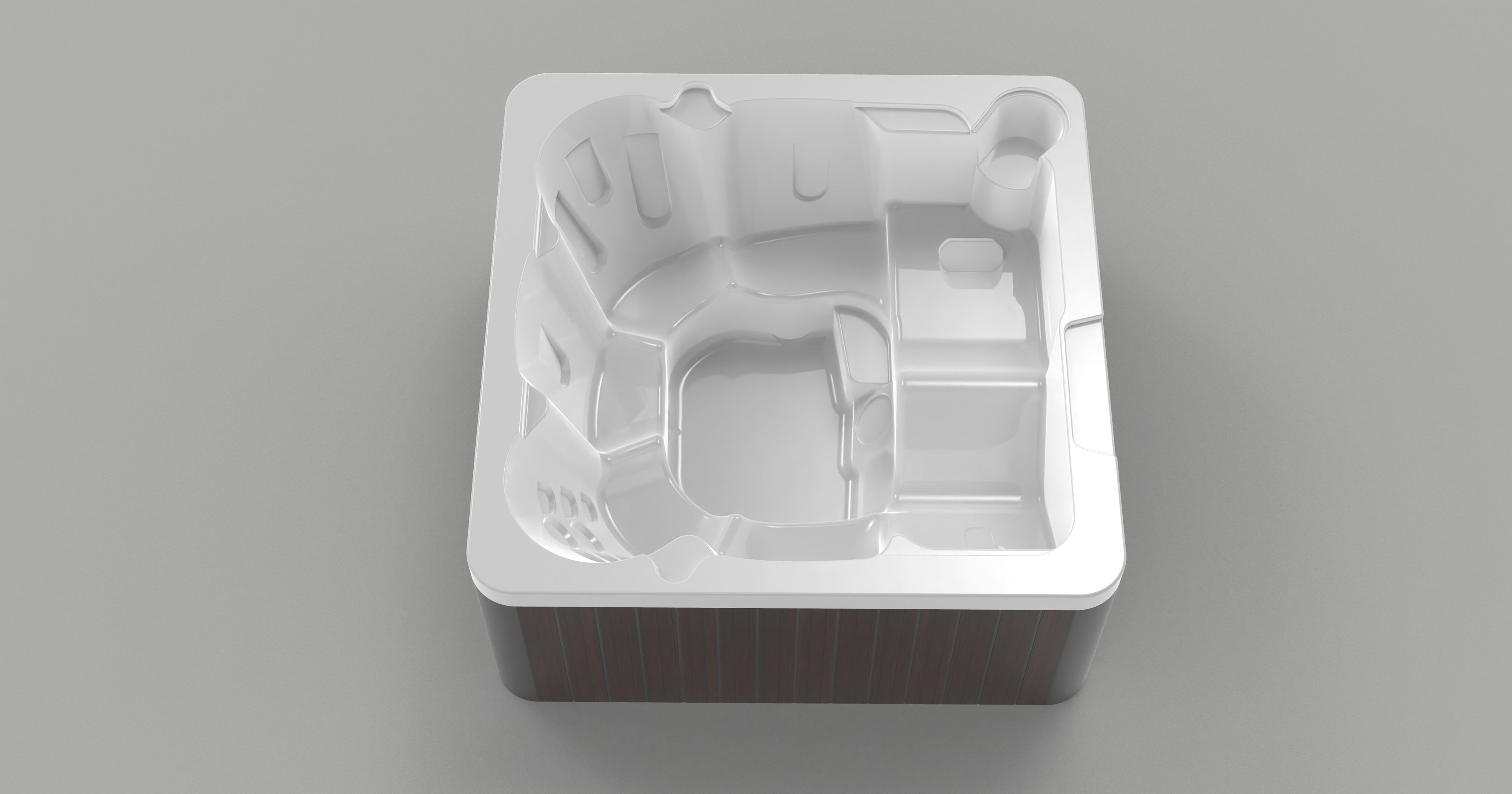 Jacuzzi Hot Tub 3D model_2