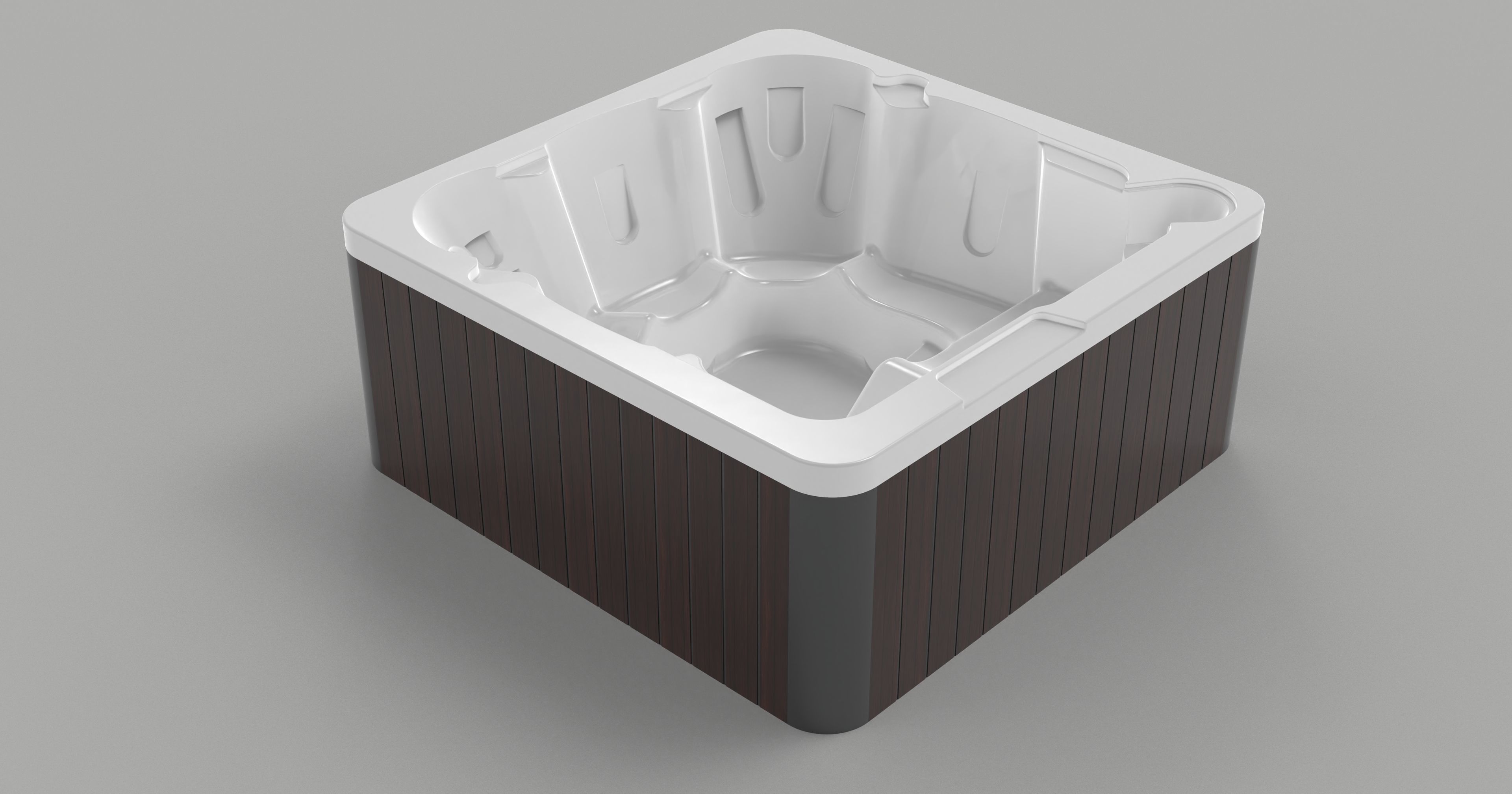 Jacuzzi Hot Tub 3D model_3