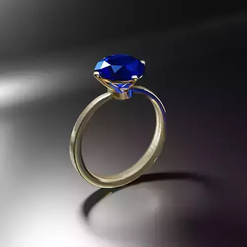 Ring 3D With Material