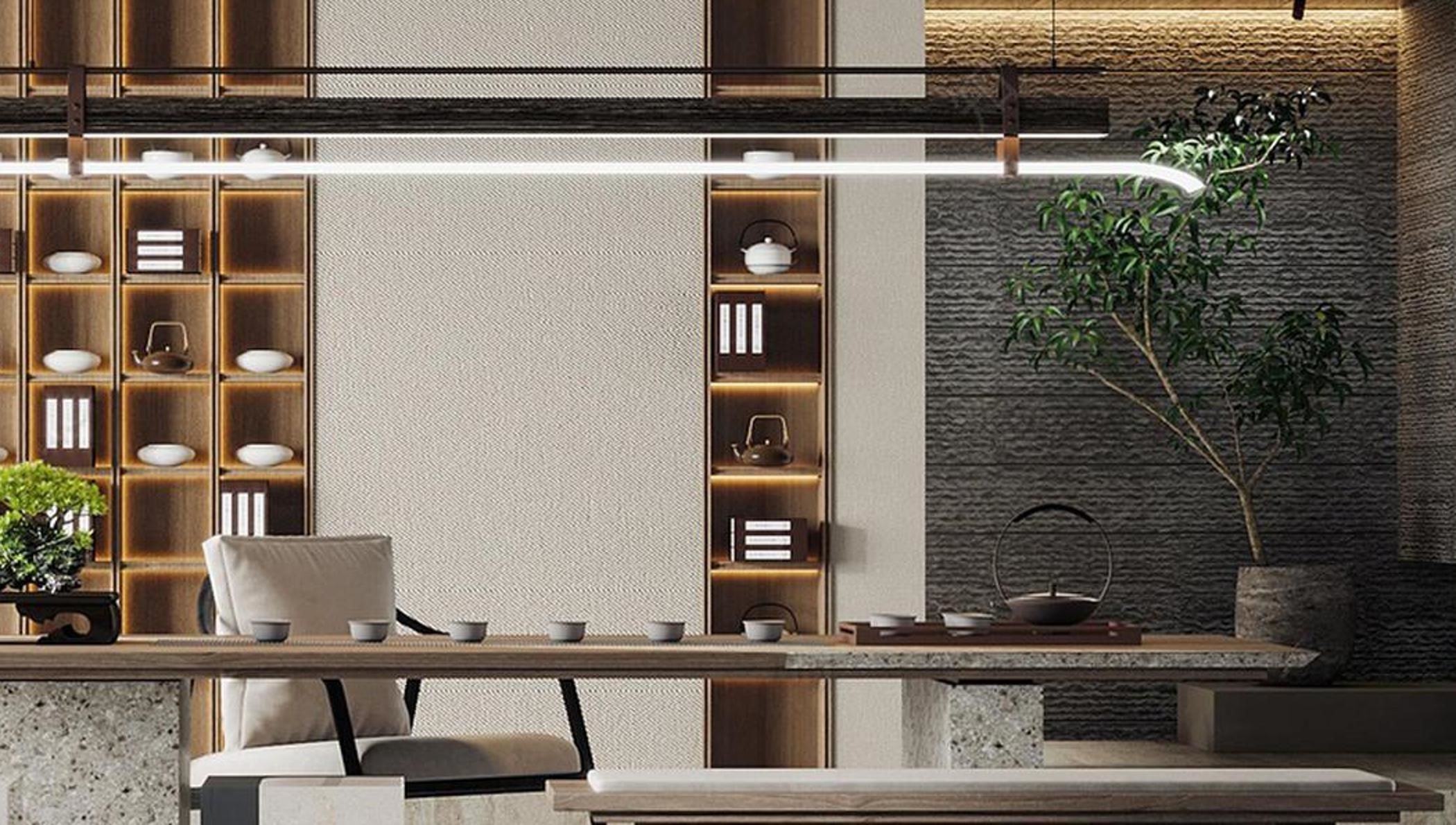 Chinese New study style 3D model_1