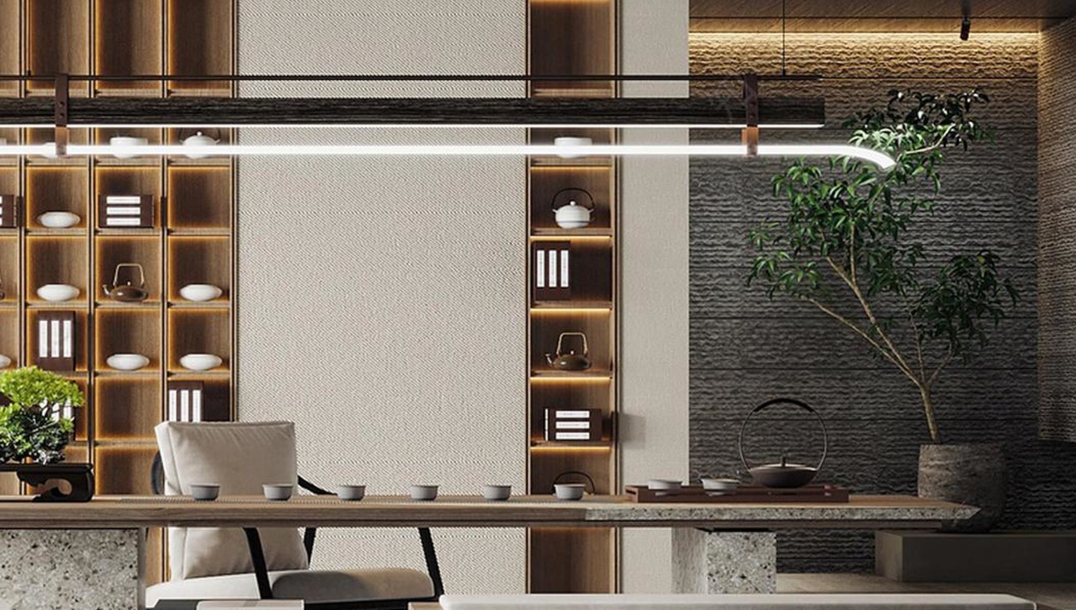 Chinese New study style 3D model_4