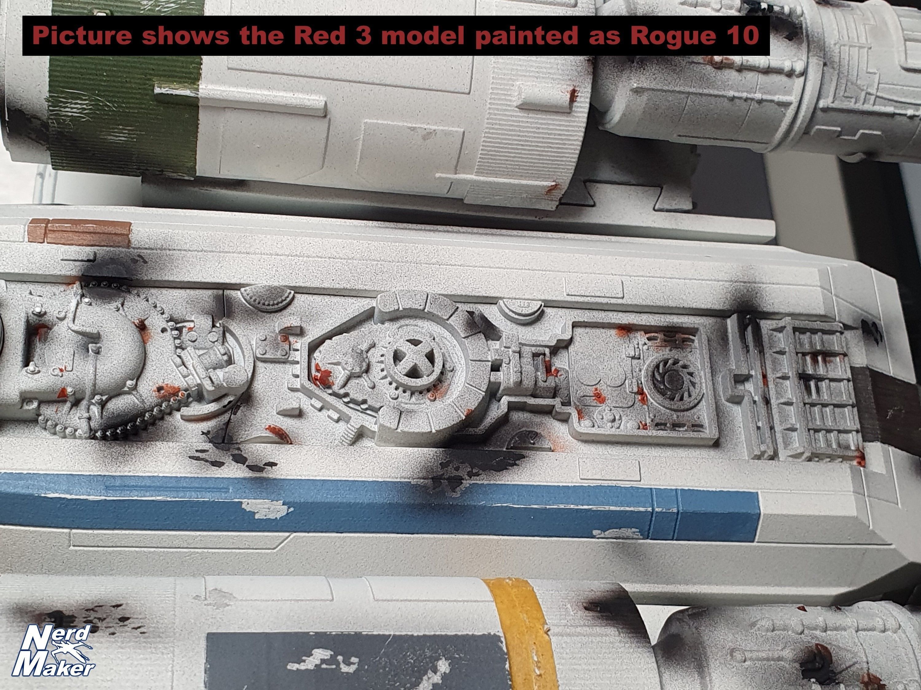 Model-X MK II 1-24 Studio Scale Set Red 3 and Red 5  3D Model Collection_18