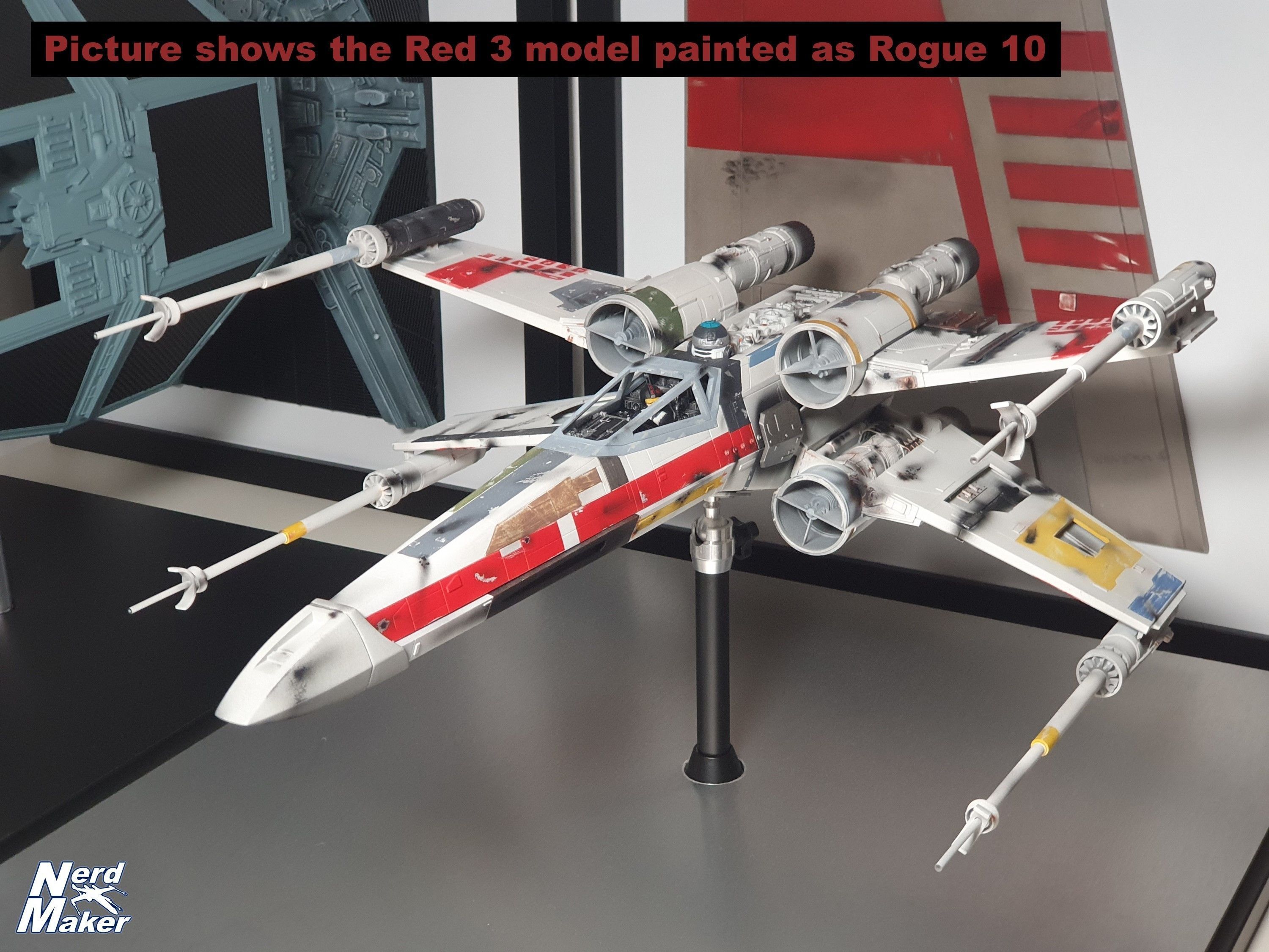 Model-X MK II 1-24 Studio Scale Set Red 3 and Red 5  3D Model Collection_11