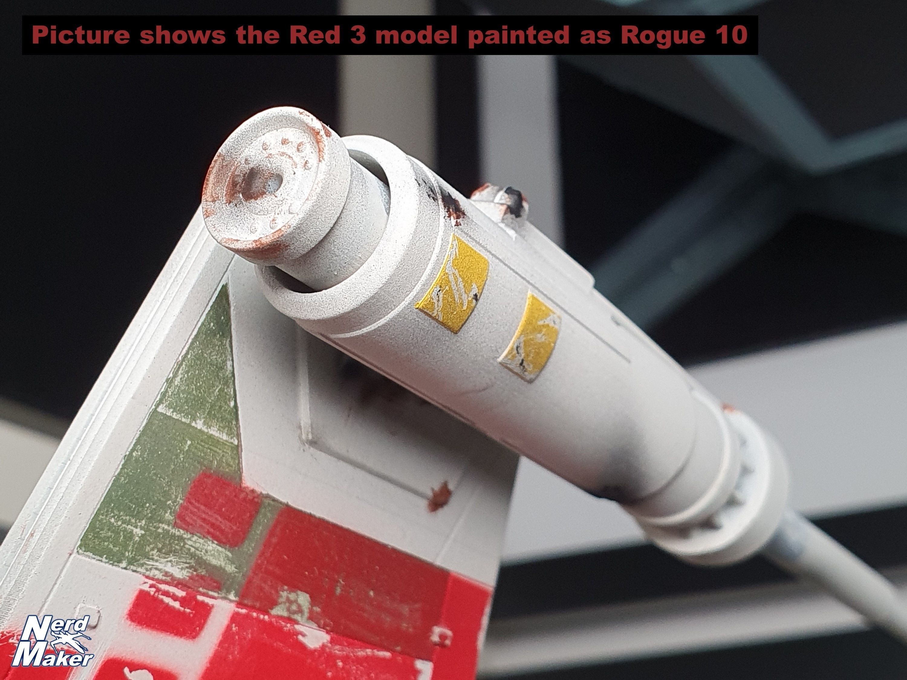 Model-X MK II 1-24 Studio Scale Set Red 3 and Red 5  3D Model Collection_15