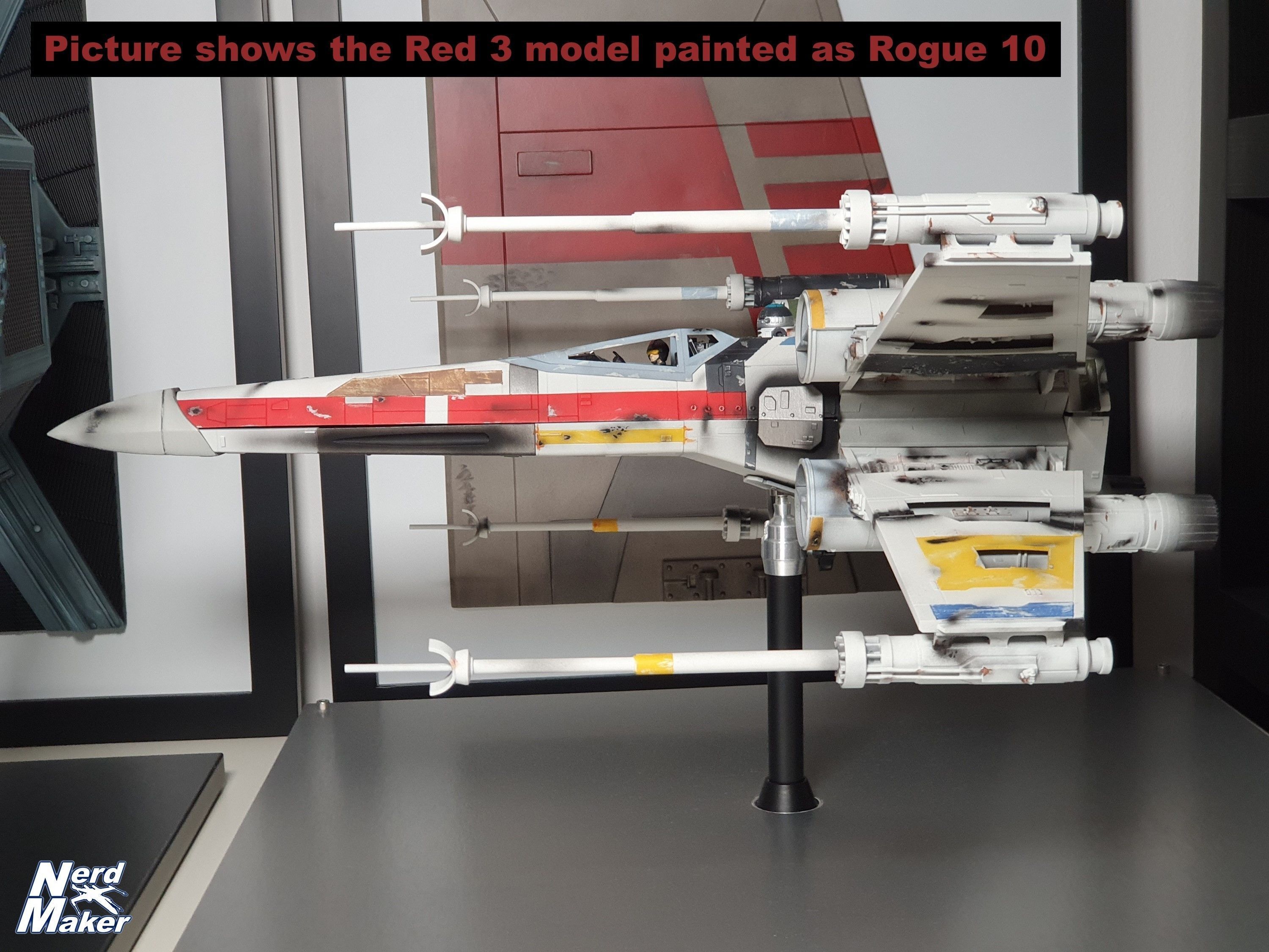 Model-X MK II 1-24 Studio Scale Set Red 3 and Red 5  3D Model Collection_17