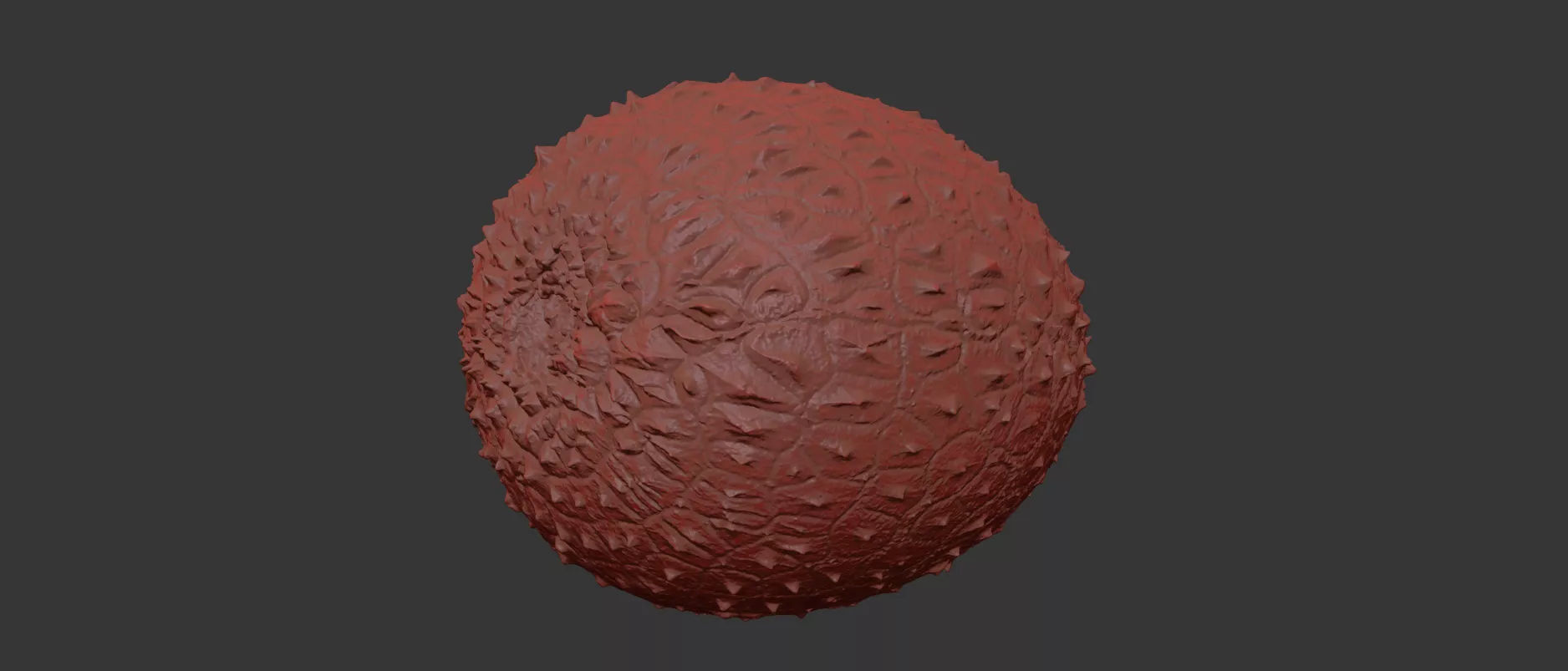 Lychee 3D model_7