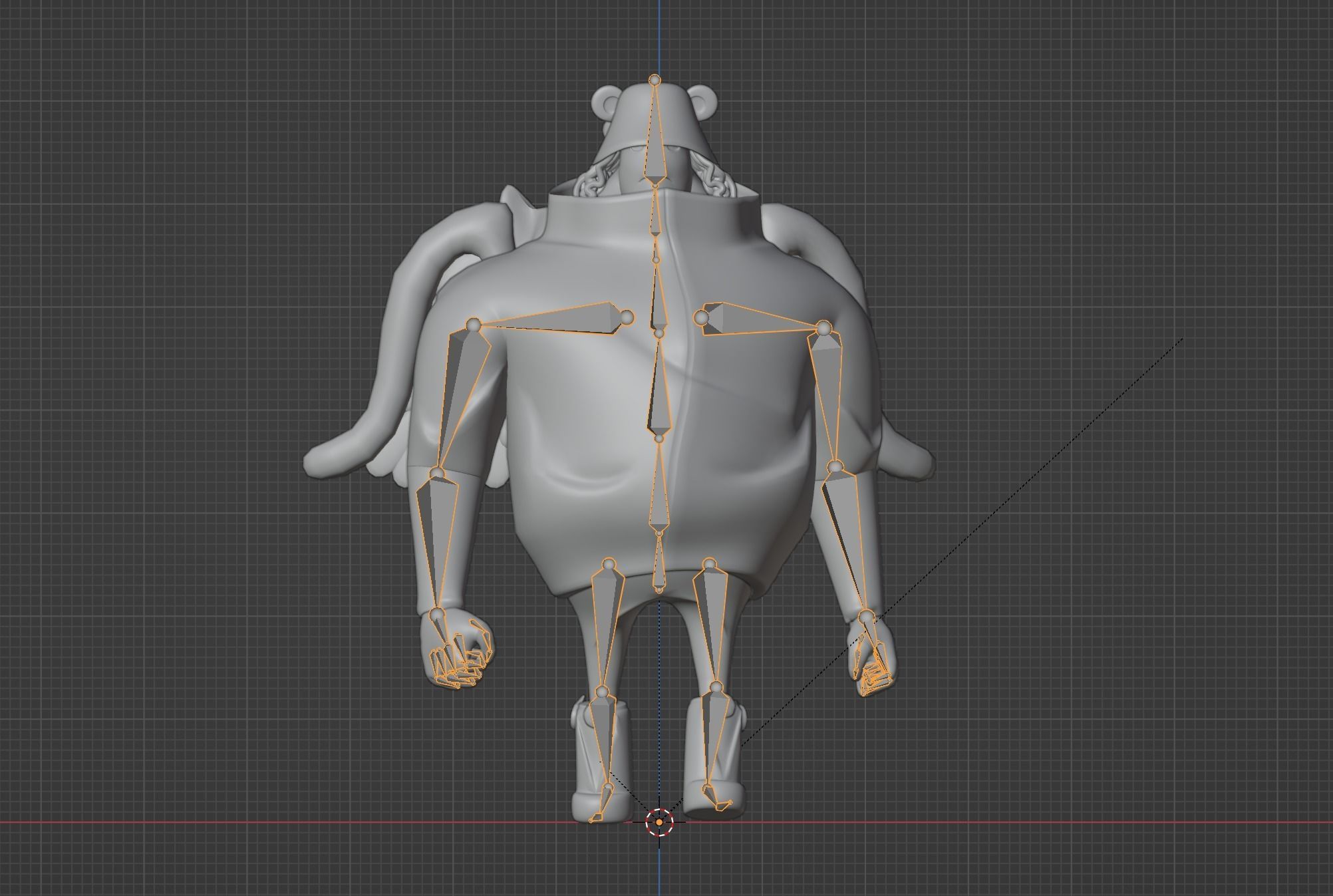 S-Bear Seraphim - One Piece 3D model_13