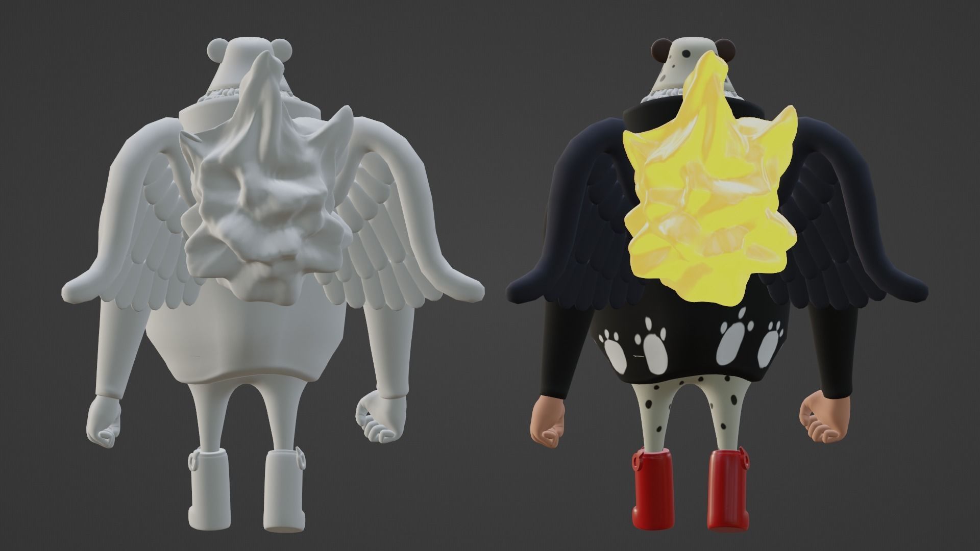 S-Bear Seraphim - One Piece 3D model_17