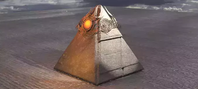 Sun God queen pyramid