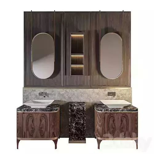 Luxury Bathroom 280 3D model