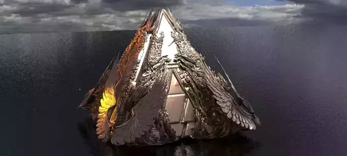 Ramesees afterlife pyramid