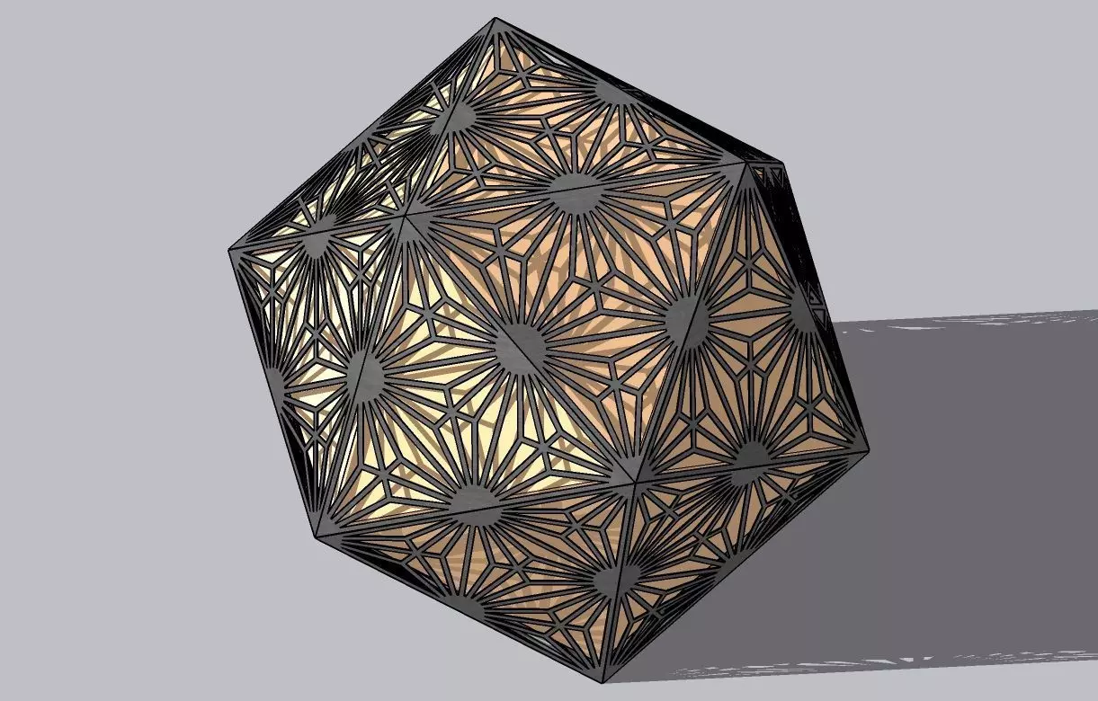 Artwork Simetric 3D model