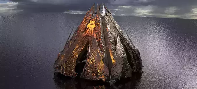 New Egypt Pyramid City archway 