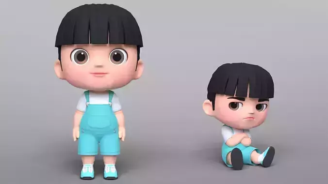 Jack Cartoon Baby Character