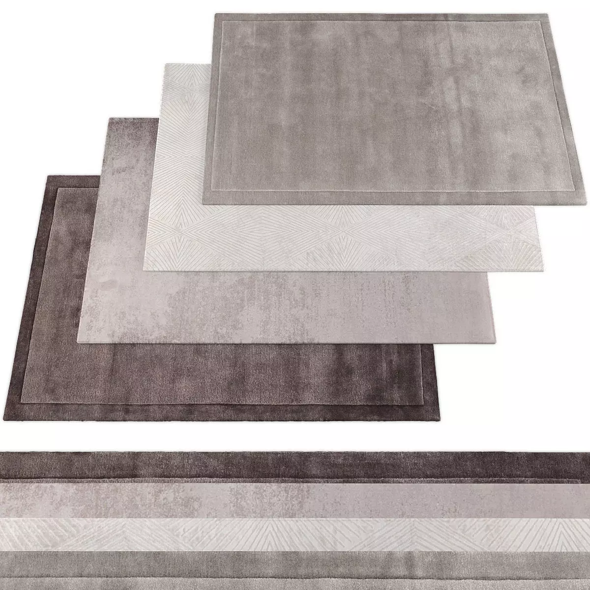 Rugs453 Low-poly 3D model_0