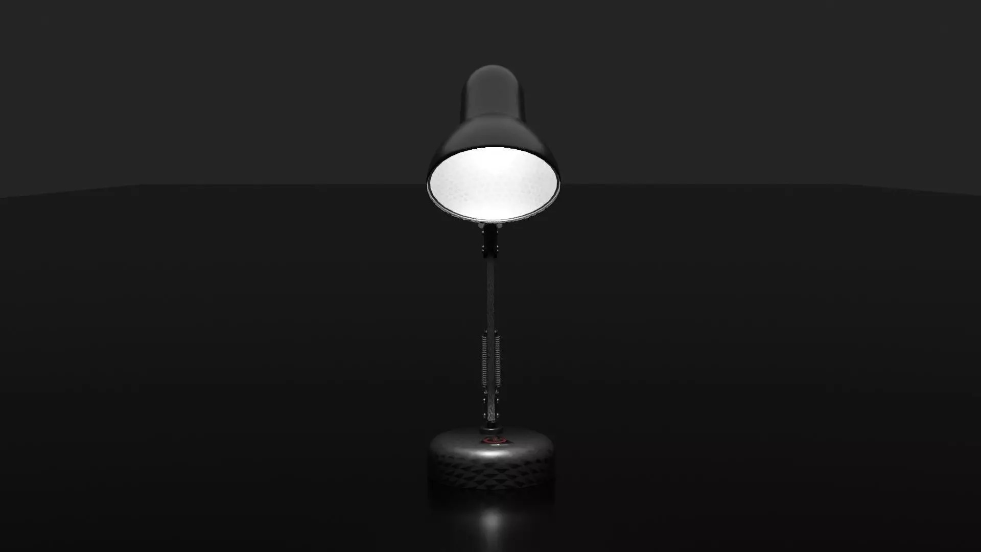 Study Lamp Free 3D model