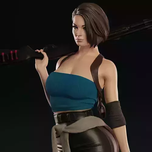 Jill Valentine 3D print model
