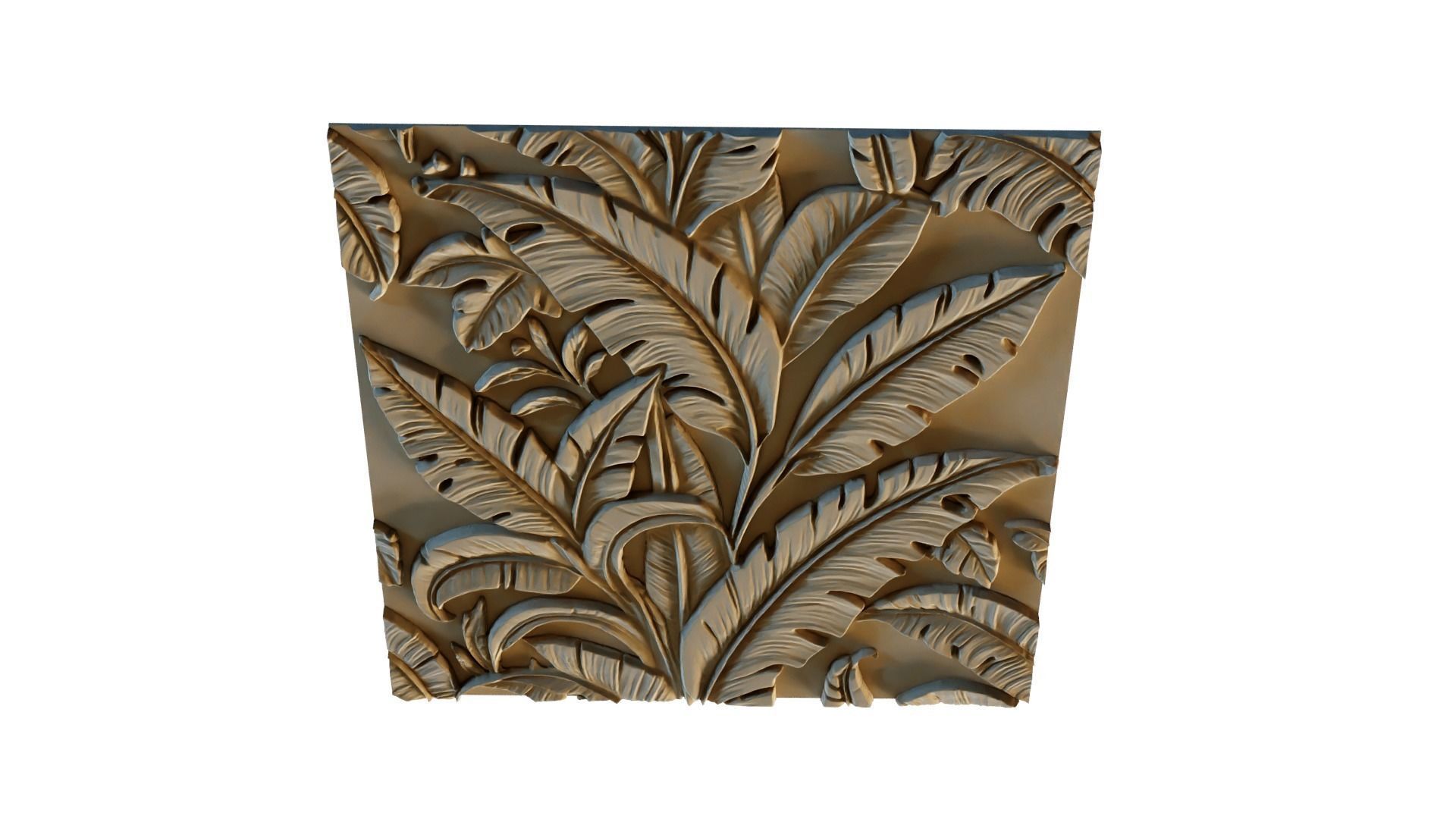 mural decor set wall panel 13 3D model_2