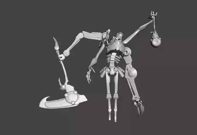PRAETORIAN FIDDLESTICKS 3D MODEL 3D print model