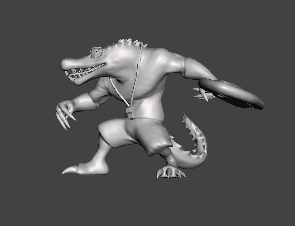 Pool Party Renekton 3D Model 3D print model_1