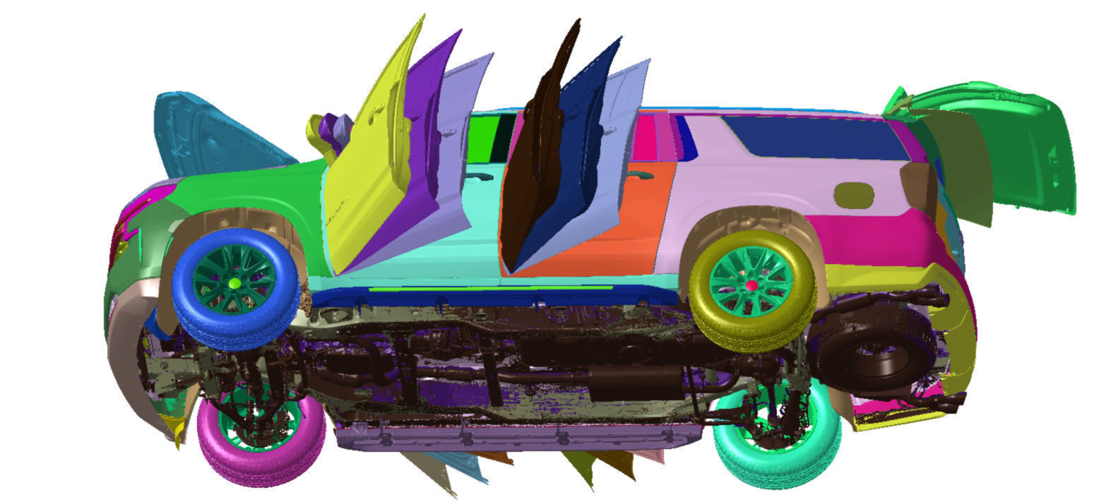 Chevrolet Suburban Premier 2021 Vehicle 3d scan model 3D model_5