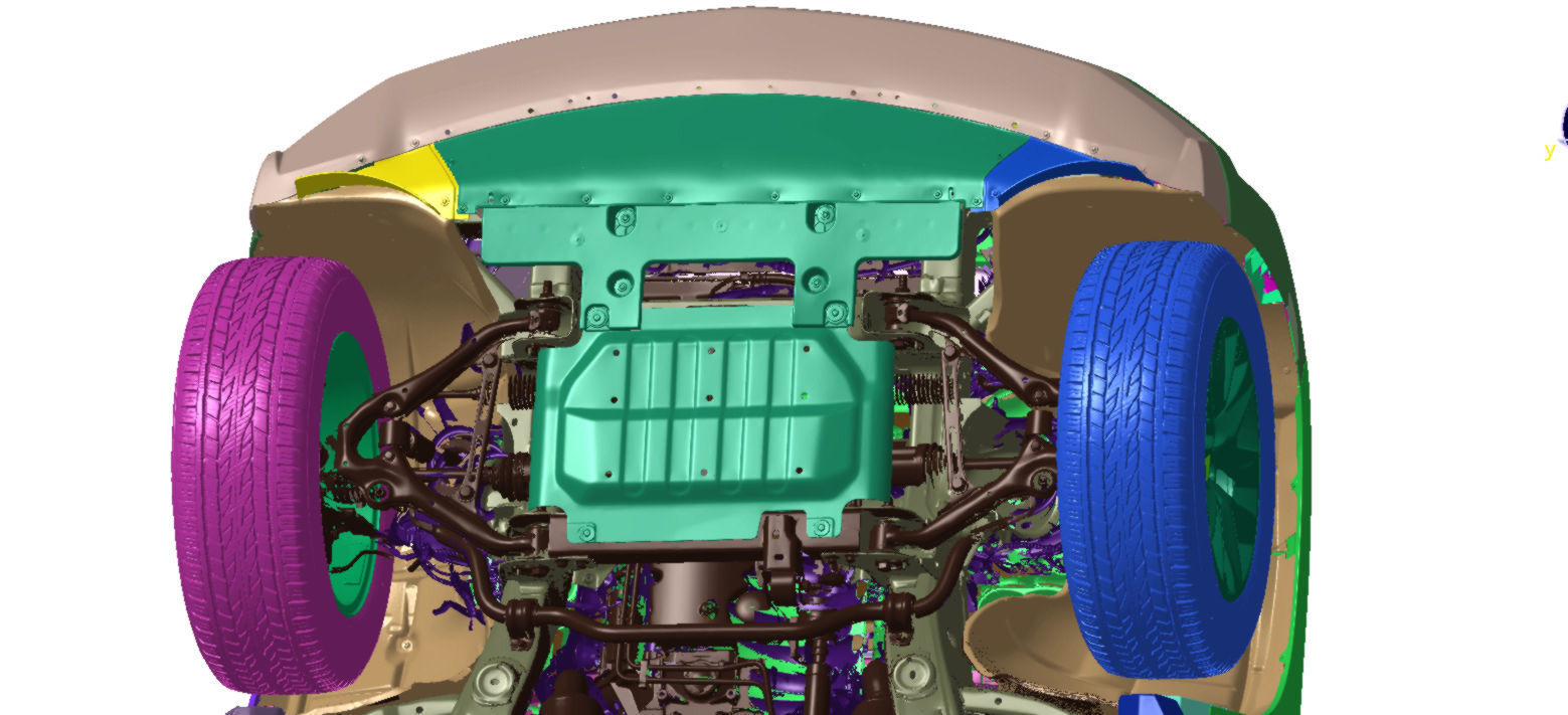 Chevrolet Suburban Premier 2021 Vehicle 3d scan model 3D model_13