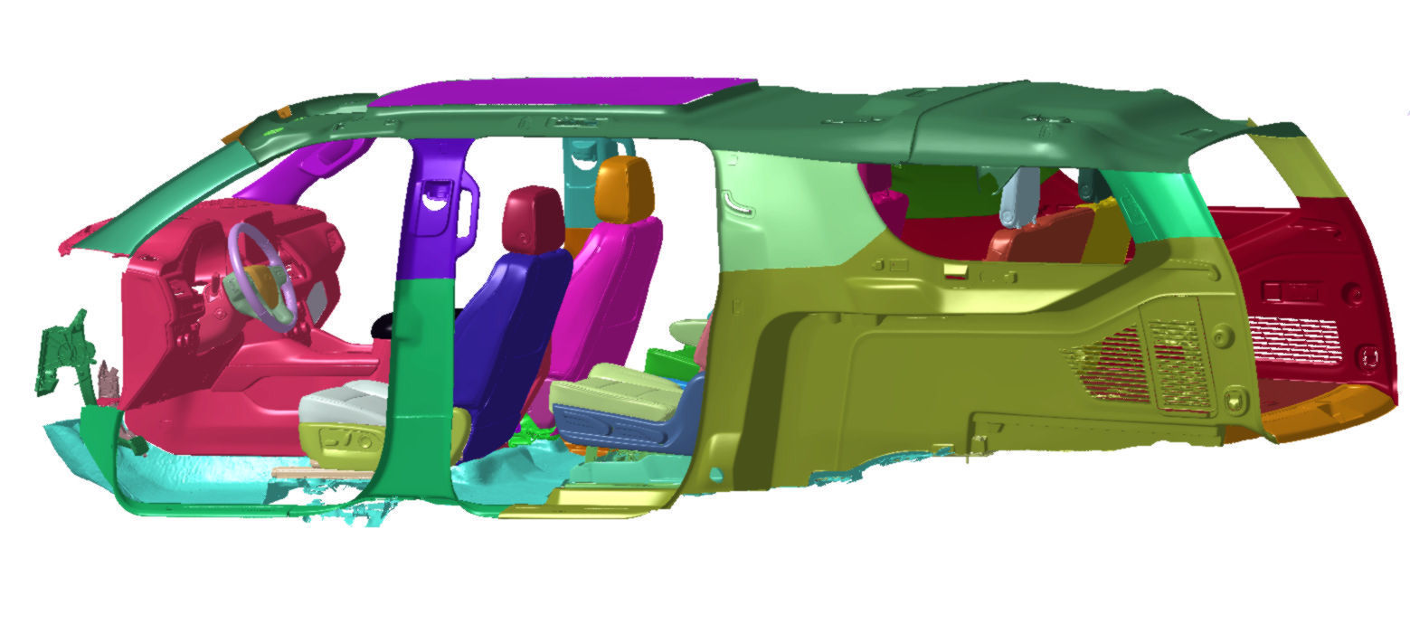 Chevrolet Suburban Premier 2021 Vehicle 3d scan model 3D model_11