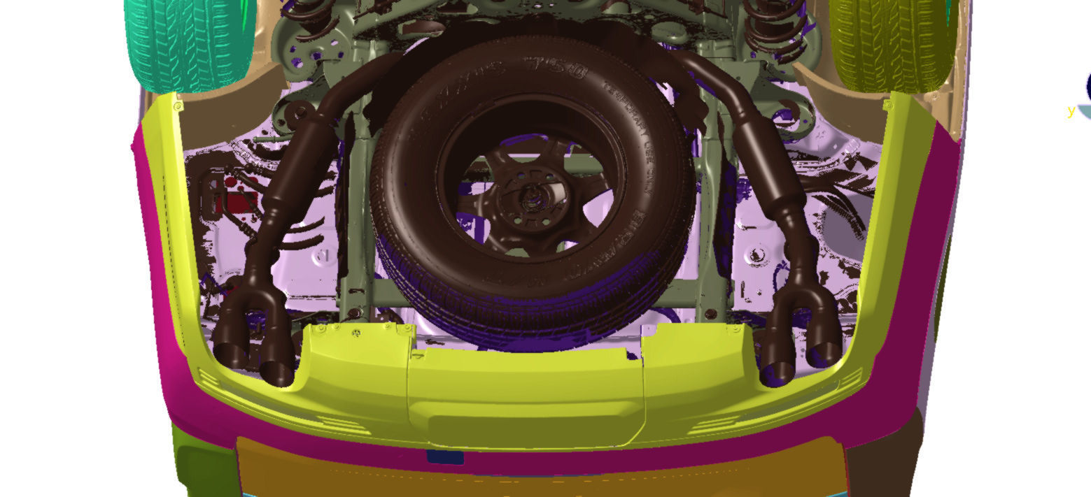 Chevrolet Suburban Premier 2021 Vehicle 3d scan model 3D model_14