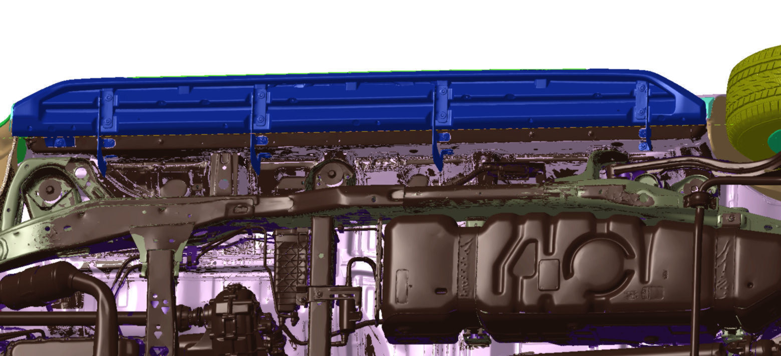 Chevrolet Suburban Premier 2021 Vehicle 3d scan model 3D model_6