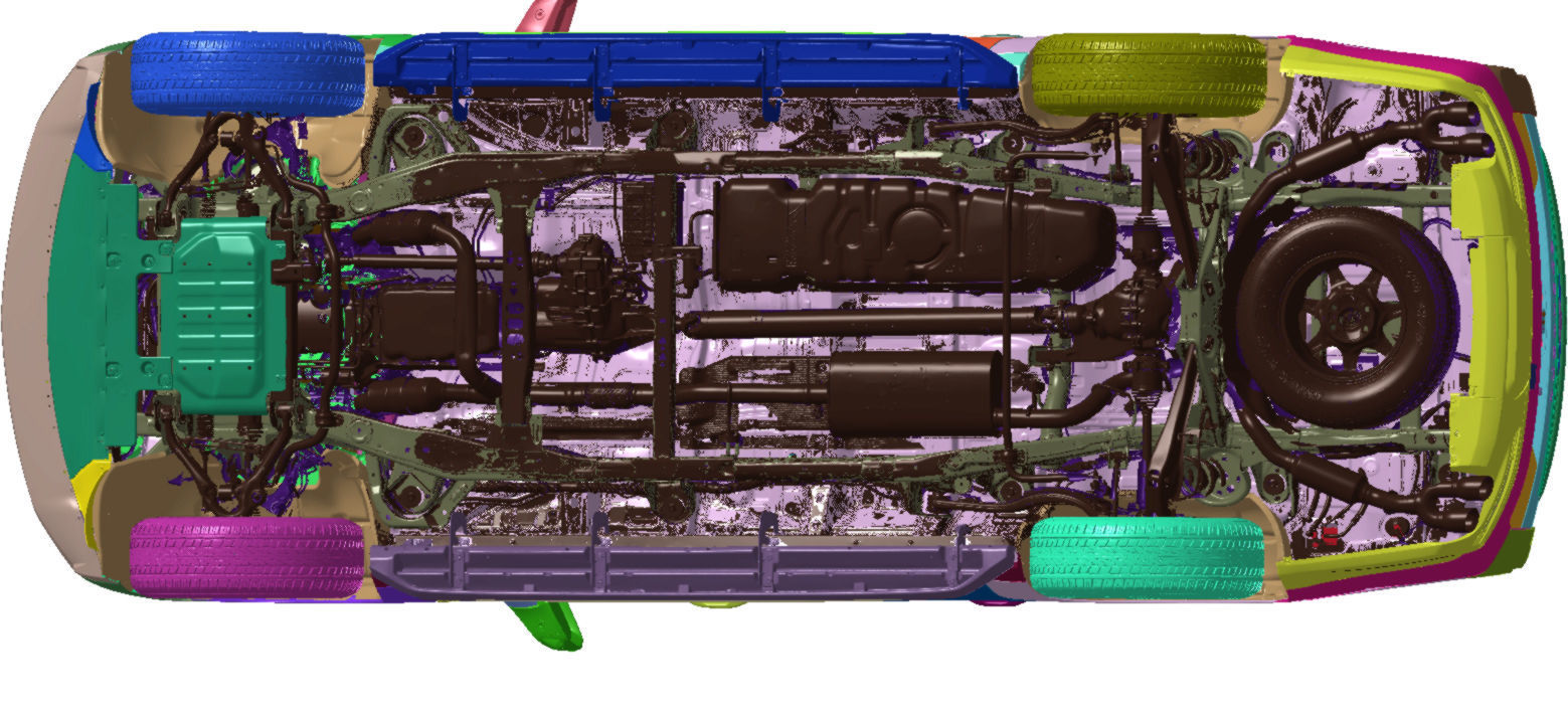 Chevrolet Suburban Premier 2021 Vehicle 3d scan model 3D model_4