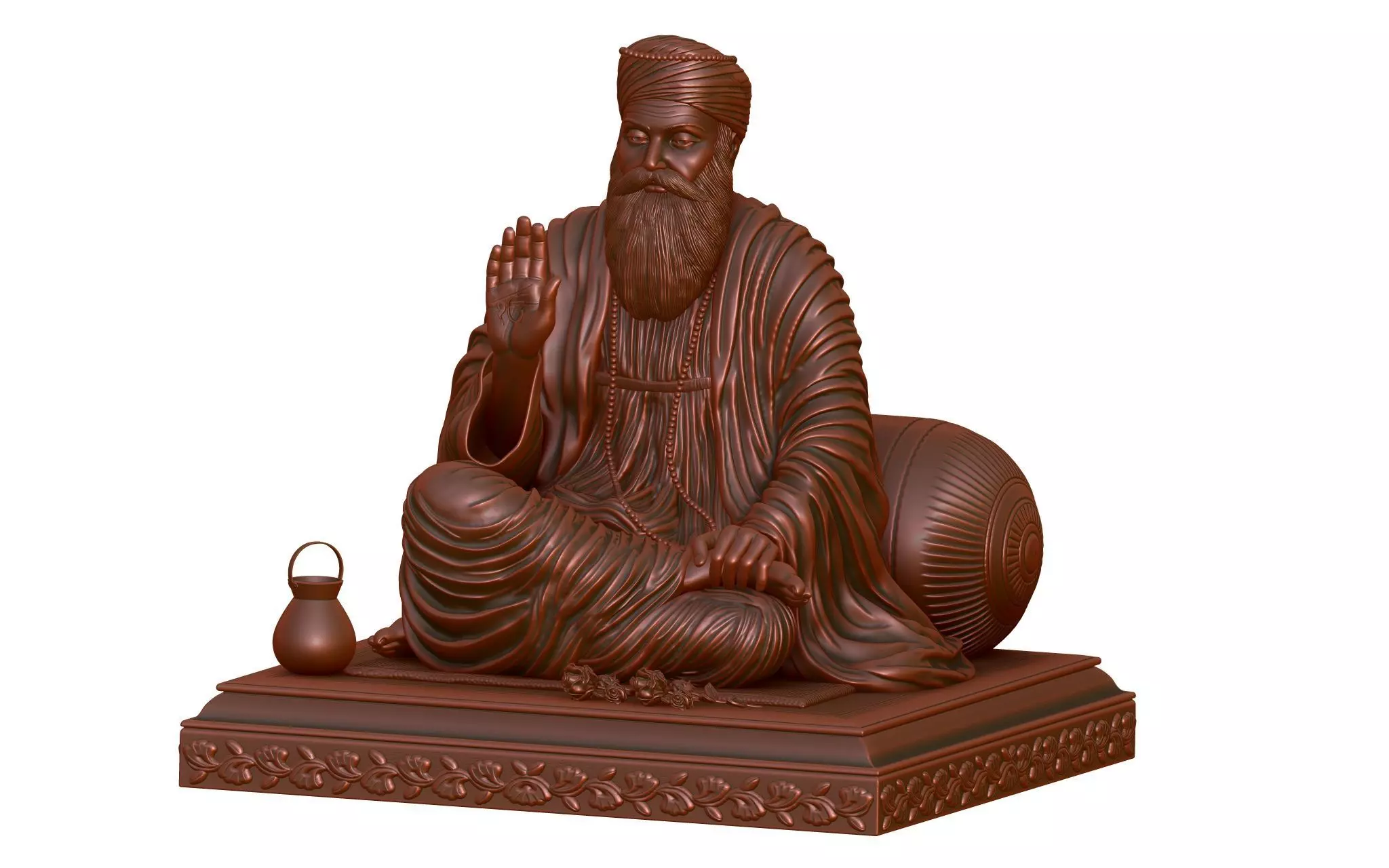 Guru Nanak JI 3D print model_0