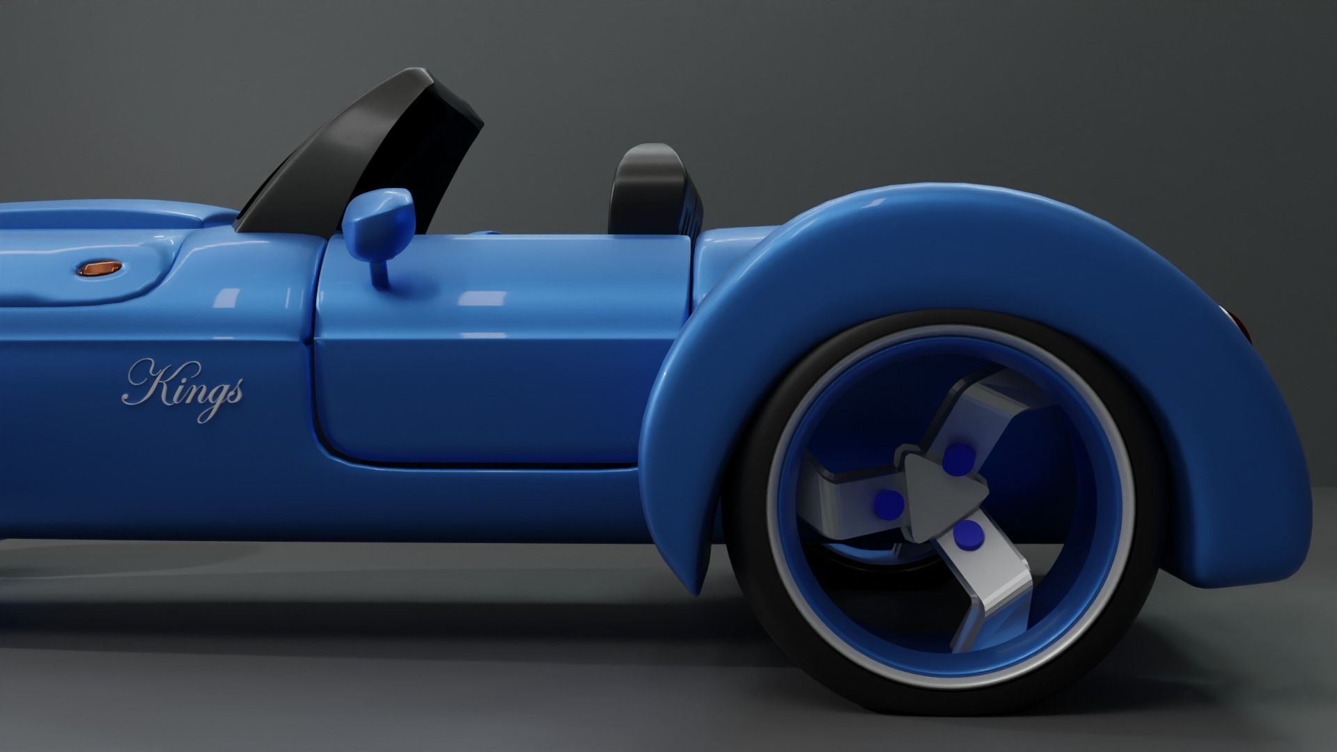3D Custom Model Panoz Roadster 3D model_9