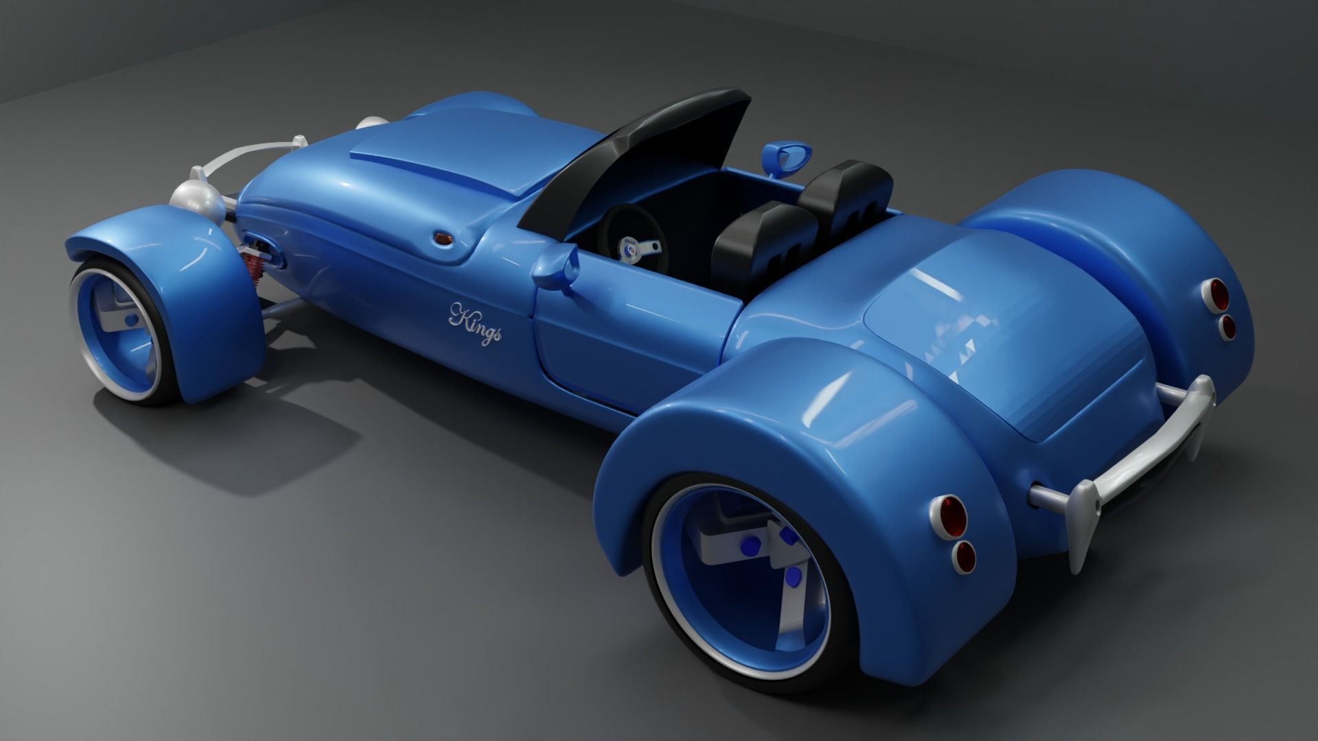 3D Custom Model Panoz Roadster 3D model_8
